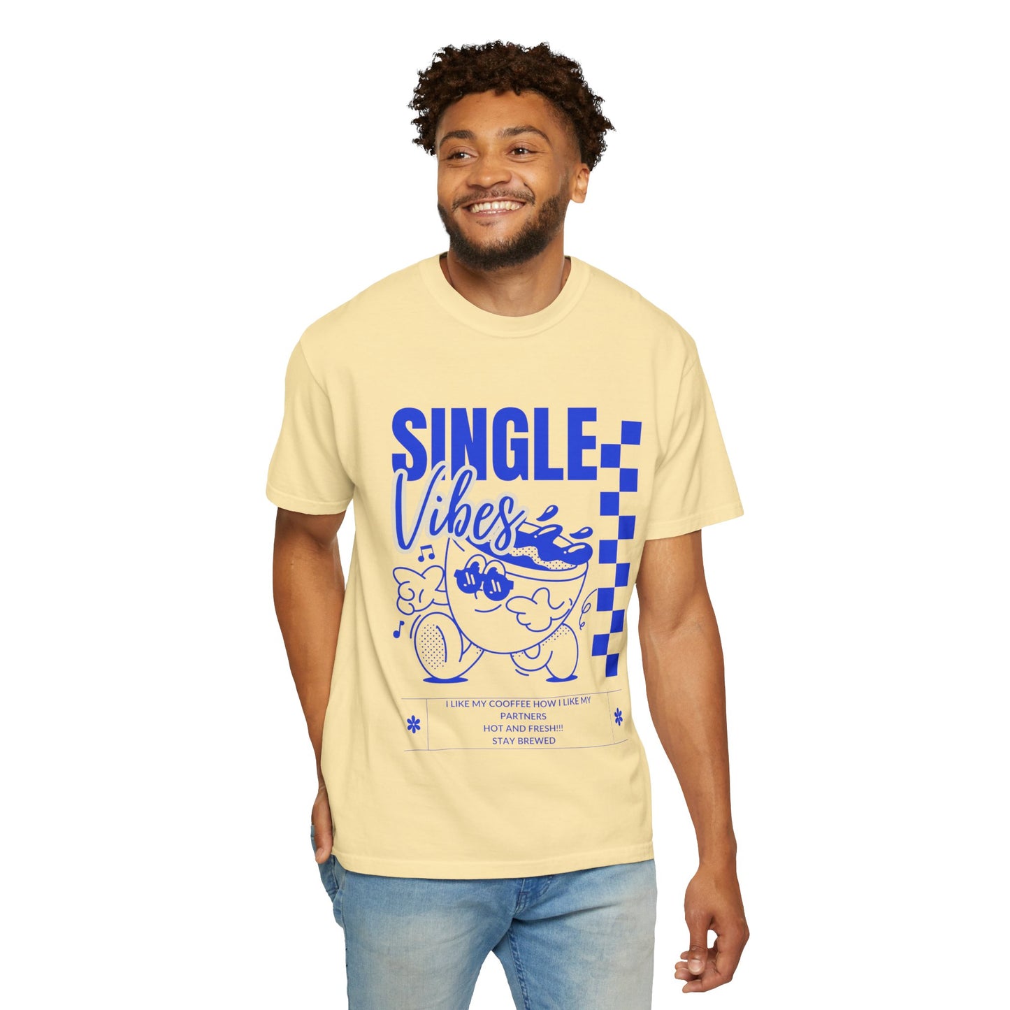 Single Vibes Unisex T-Shirt, Fun Graphic Tee for Casual Wear, Perfect for Singles Awareness Day, Birthday Gift, Summer Hangouts