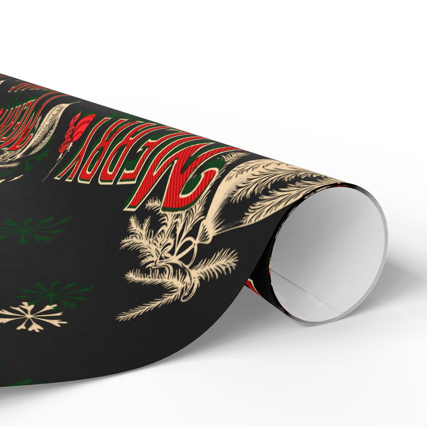 Festive Wrapping Paper Roll, Holiday Gift Wrap, Christmas Wrapping, Seasonal Paper, Eco-Friendly Gift Packaging