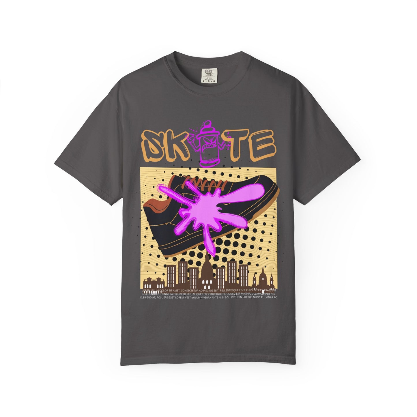 Unisex Skate-Inspired T-Shirt, Streetwear Tee, Graphic Apparel, Casual Wear, Gift for Skaters, Urban Style Shirt