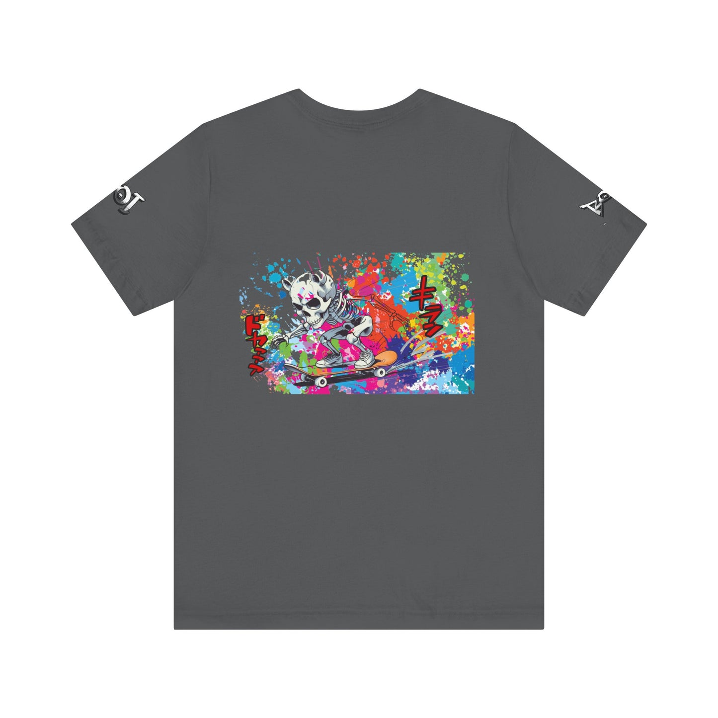 Colorful Skateboarding Art Unisex Tee, Trendy Graphic T-Shirt, Skate Culture Apparel, Fun Streetwear Gift, Summer Festival Shirt, [...]