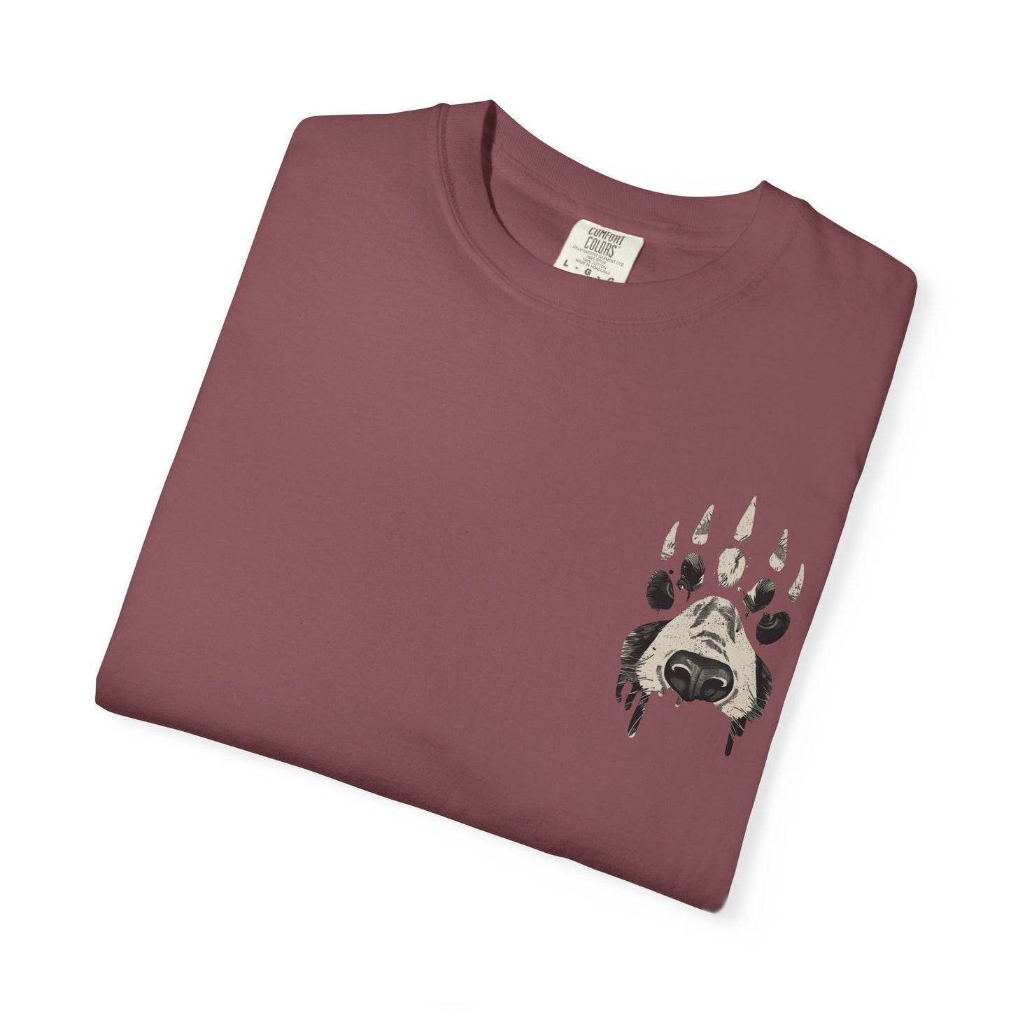 Bear Paw bodi boi Graphic T-Shirt, Unisex Nature Tee, Wildlife Lover Gift, Camping Apparel, Outdoor Adventure Shirt