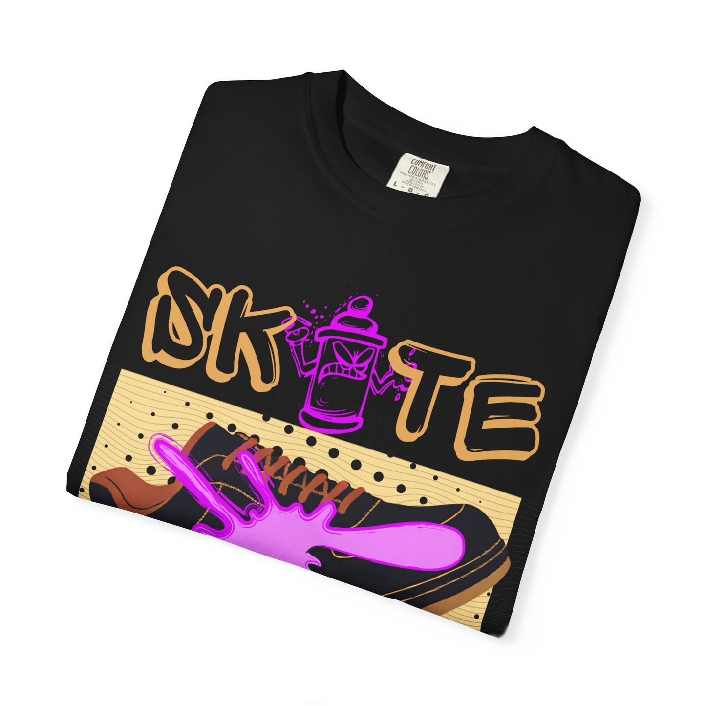 Unisex Skate-Inspired T-Shirt, Streetwear Tee, Graphic Apparel, Casual Wear, Gift for Skaters, Urban Style Shirt
