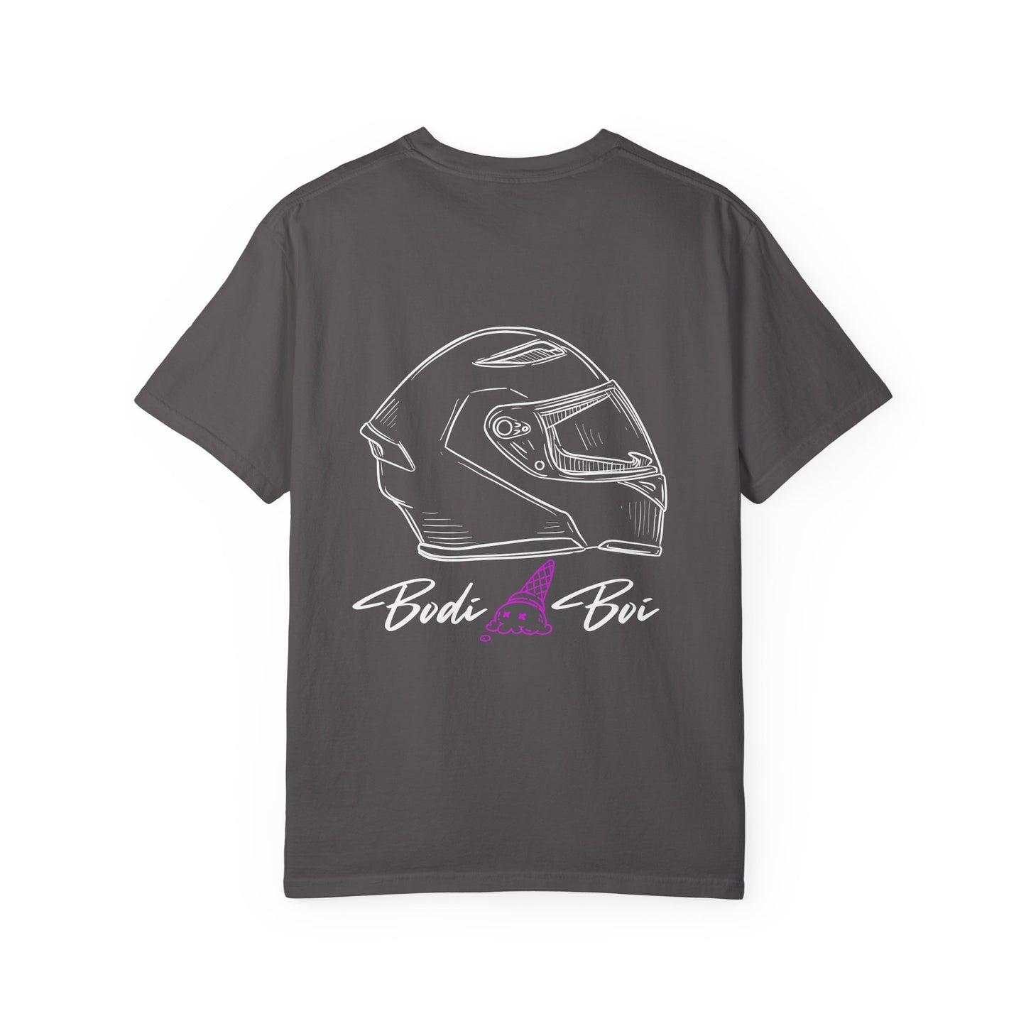 Unisex Garment-Dyed T-Shirt with Bodi Boi Design | Casual Wear, Gift for Motorcyclists, Unique Graphic Tee, Birthday Present, [...]