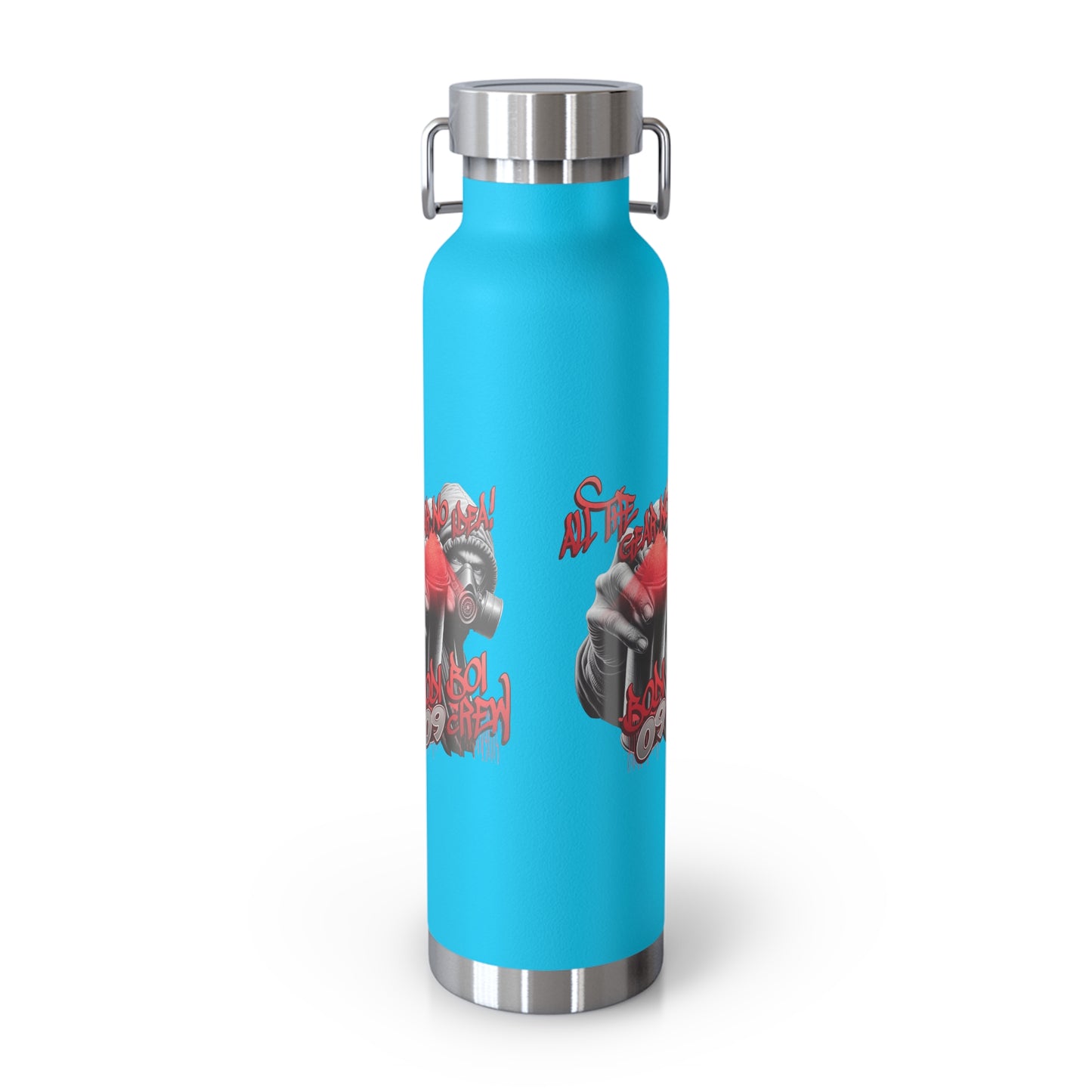 Stylish Insulated Water Bottle with Motivational Design, 22oz, Fitness Hydration, Gym Gear, Eco-Friendly Gift, Inspirational Water Bottle