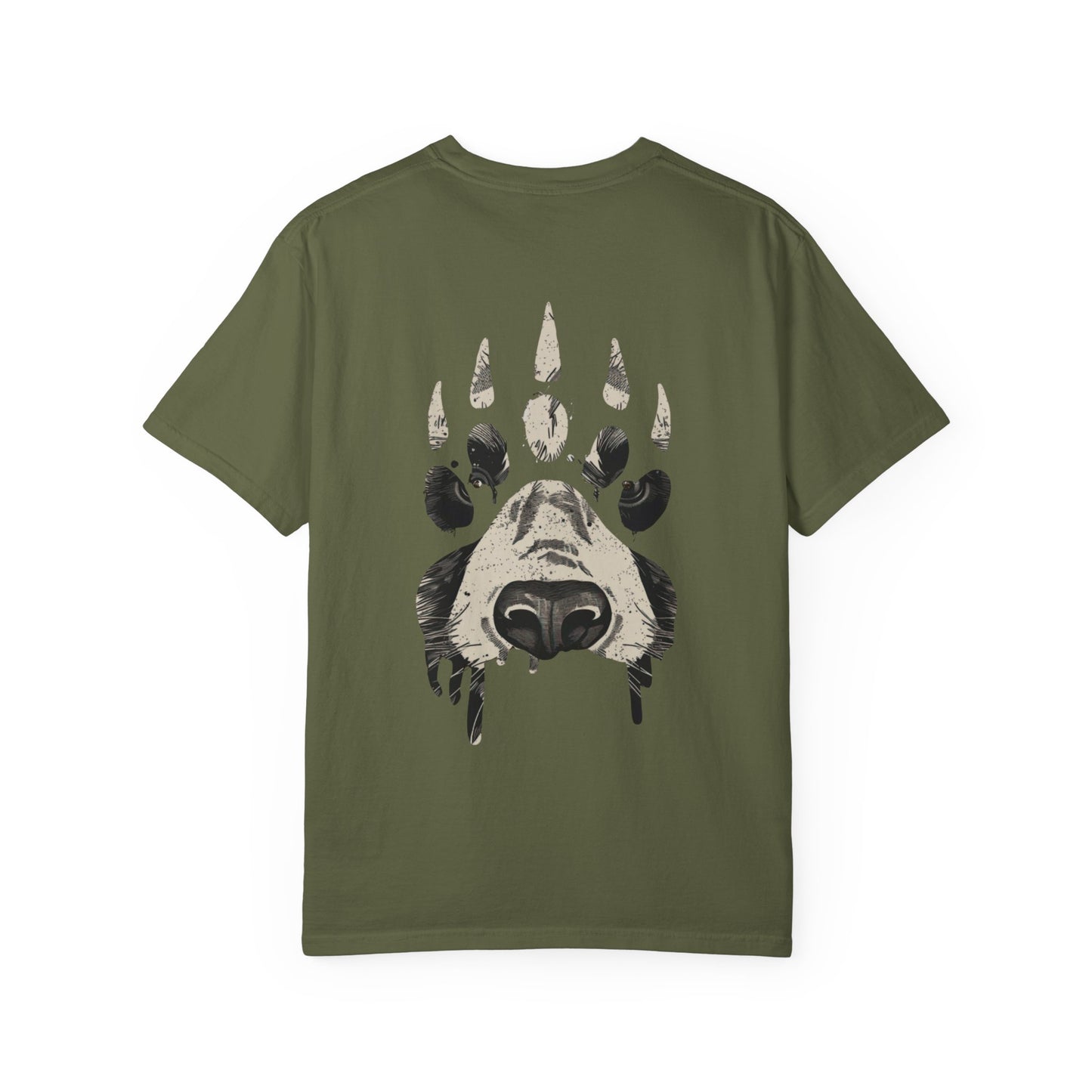 Bear Paw bodi boi Graphic T-Shirt, Unisex Nature Tee, Wildlife Lover Gift, Camping Apparel, Outdoor Adventure Shirt