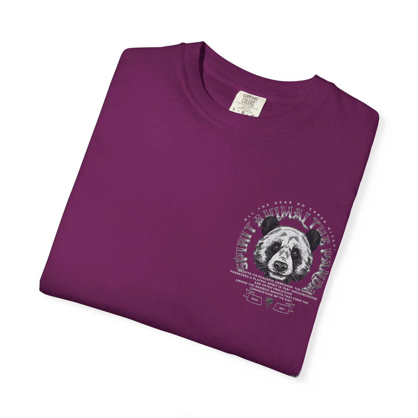 Panda Bear bodi boi Graphic T-Shirt, Nature Lover's Tee, Wildlife Apparel, Eco-Friendly Fashion, Gift for Animal Lovers, Casual Wear