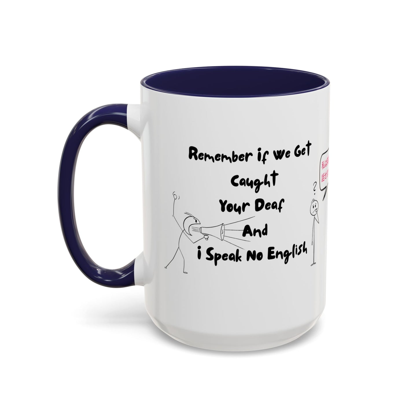Humorous Accent Coffee Mug, Funny Gift for Language Lovers, Quirky Tea Mug, Cute Coffee Cup, Ideal for Friends, Family, or Students