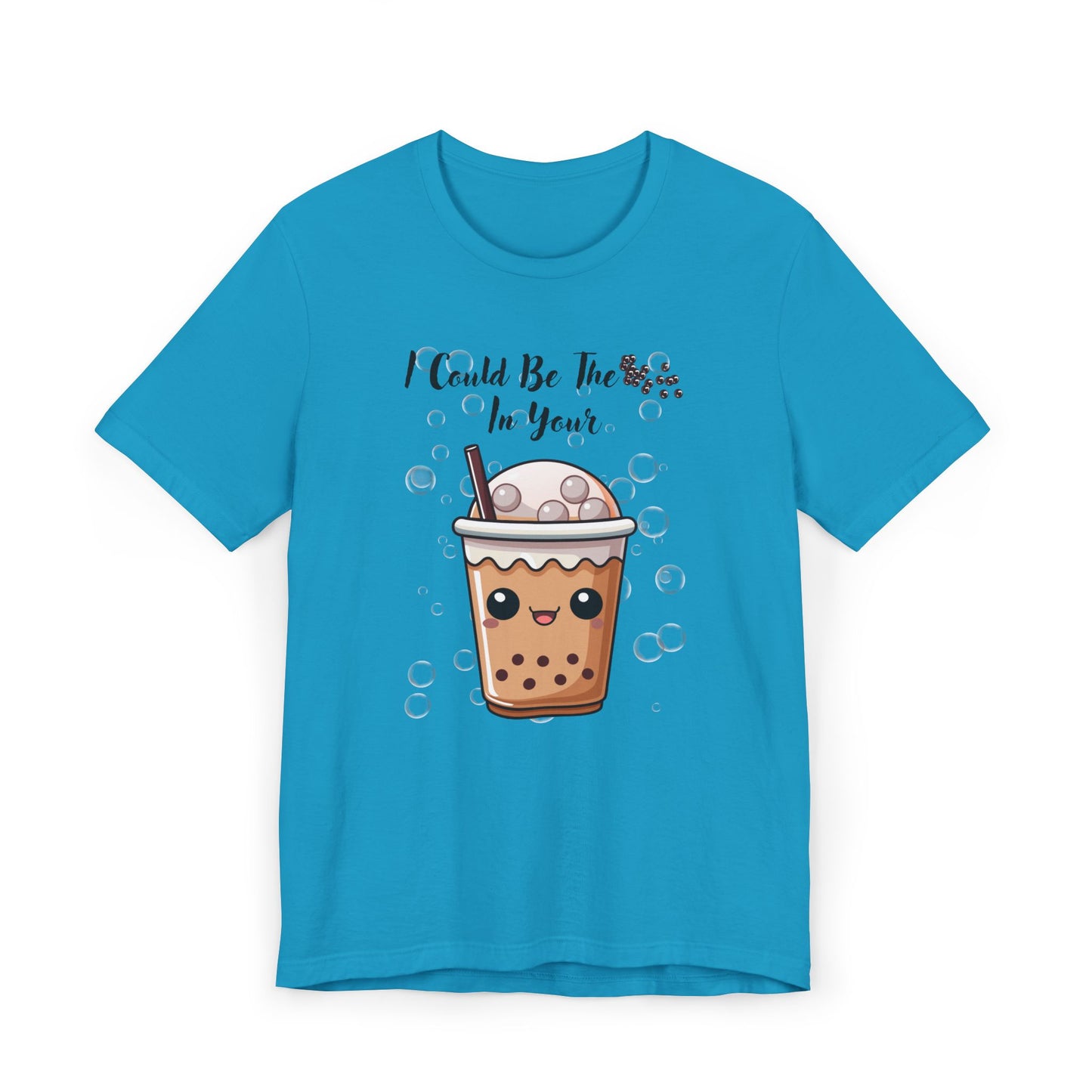 Cute Bubble Tea T-Shirt, Funny Drink Tee, Gift for Tea Lovers, Unisex Casual Shirt, Trendy Summer Wear, Coffee Addict Top