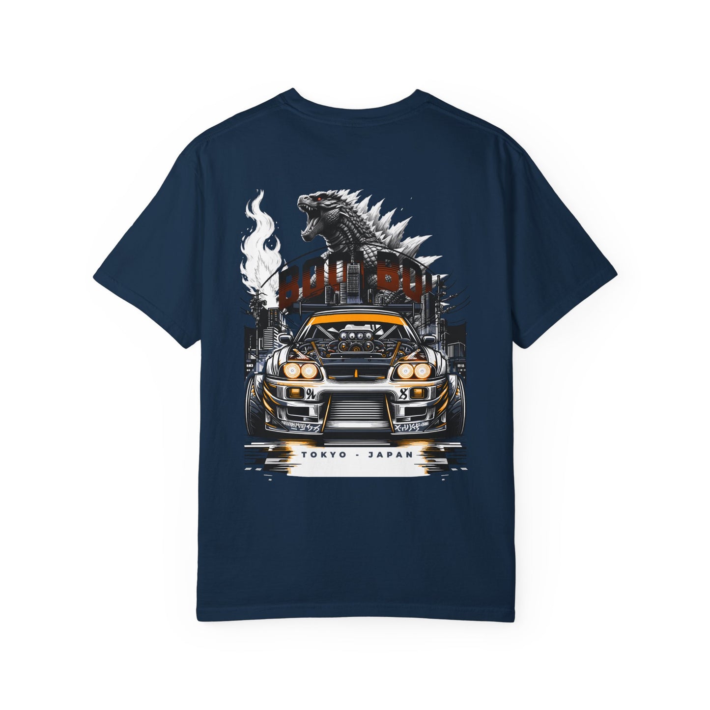 Godzilla Graphic Unisex T-Shirt, Retro Car T-Shirt, Tokyo Japan T-Shirt, Casual Tee Shirt, Unisex Fashion Tee, Stylish Streetwear