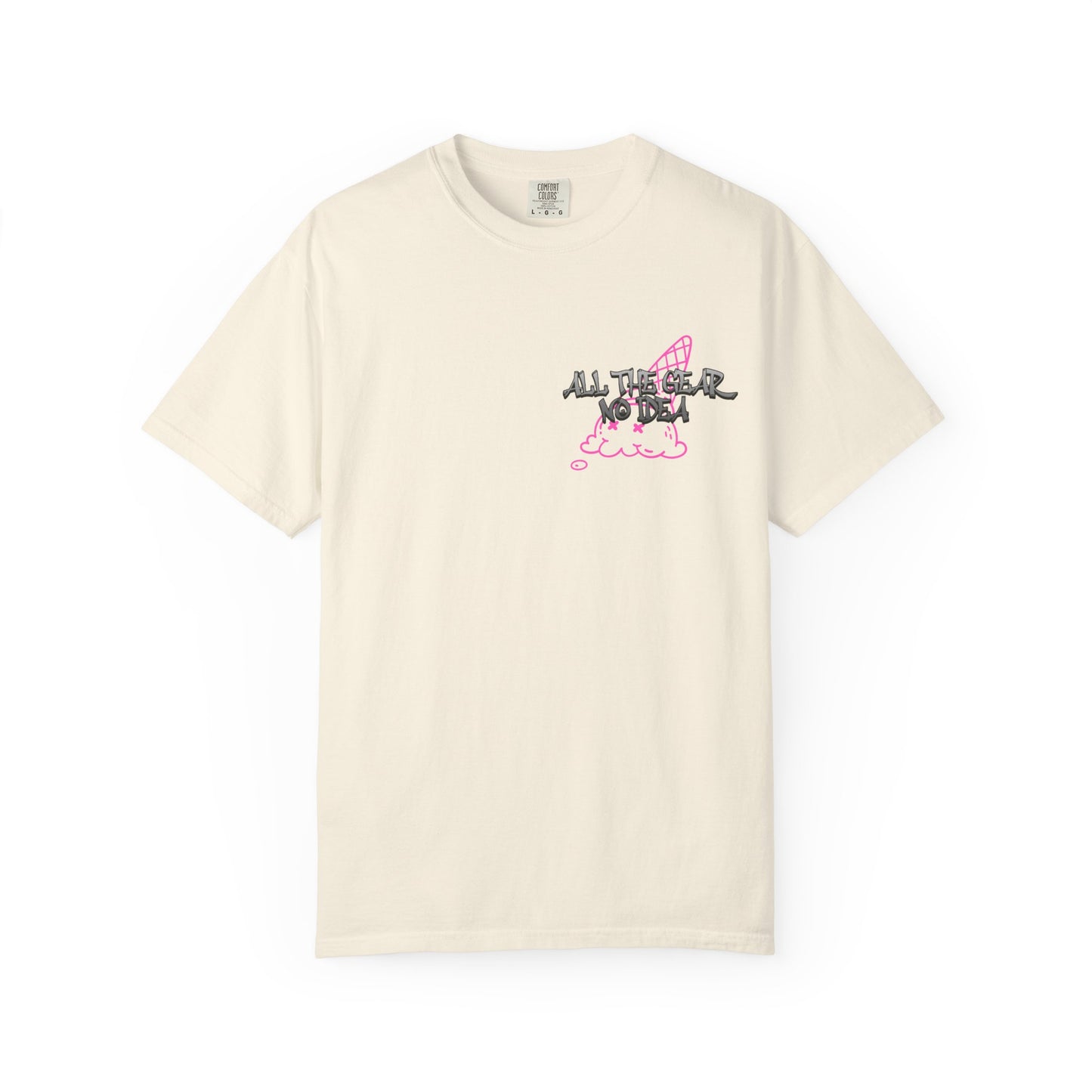 Skateboard Vibes Unisex T-Shirt | Streetwear Style, Casual Tee, Graphic Tee, Gift for Skaters, All the Gear No Idea