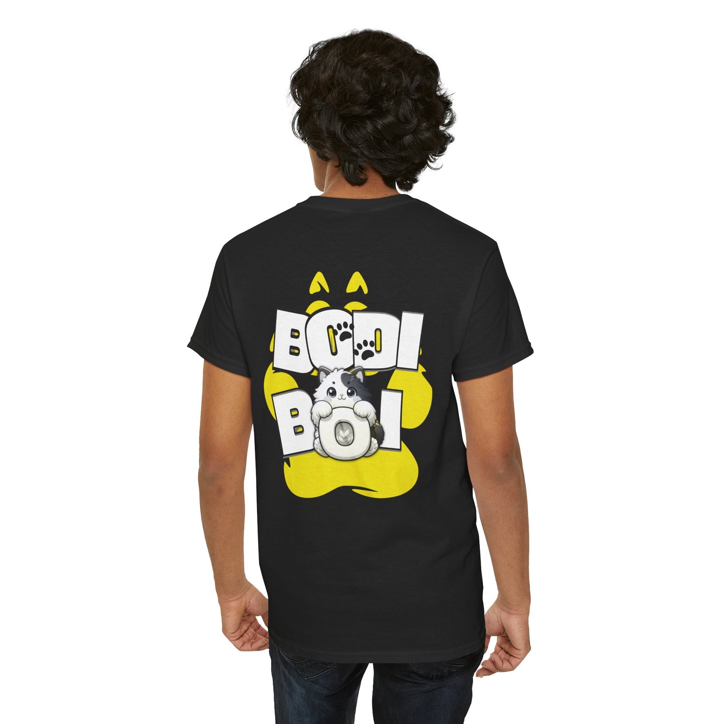 Boo Boi Unisex Heavy Cotton Tee | Cute Animal Graphic Shirt, Casual Wear, Gift for Pet Lovers, Fun T-Shirt, Unique Design