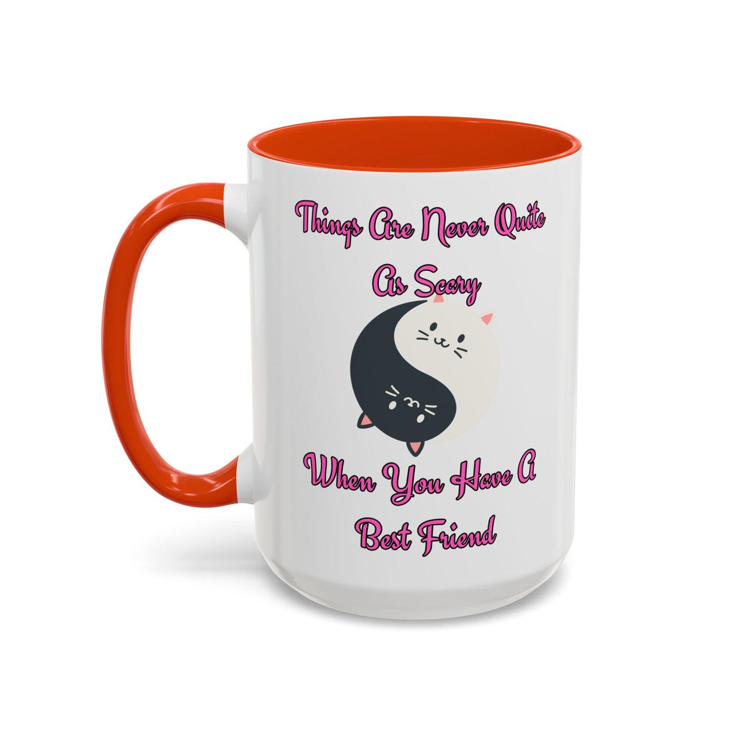 Cute Best Friend Coffee Mug | Colorful Ceramic Mug for Friendship | Gift for Besties, Birthdays, Friendship Day, Cute Mug