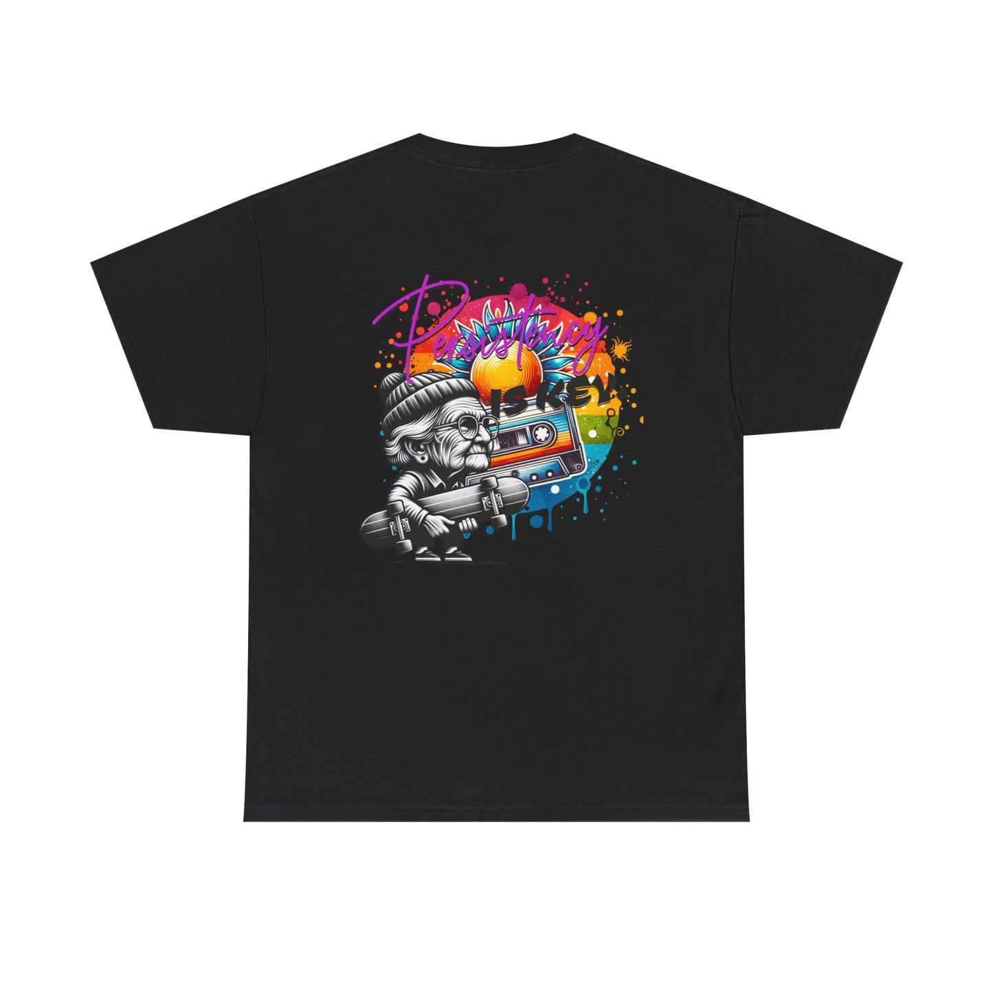 Graffiti Style Unisex Tee, Street Art Shirt, Urban Fashion Top, Casual Wear Gift, Music Lover's T-shirt