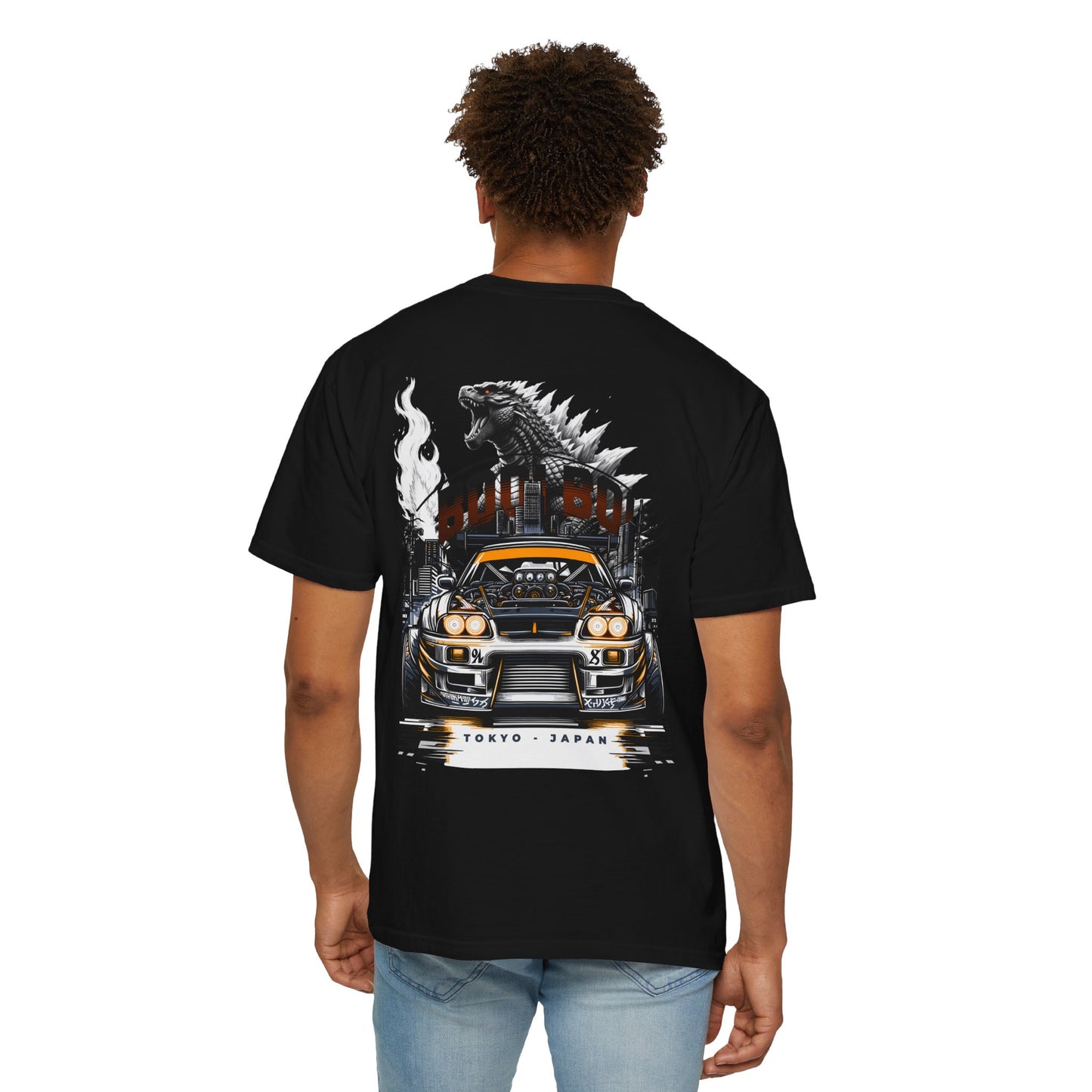 Godzilla Graphic Unisex T-Shirt, Retro Car T-Shirt, Tokyo Japan T-Shirt, Casual Tee Shirt, Unisex Fashion Tee, Stylish Streetwear