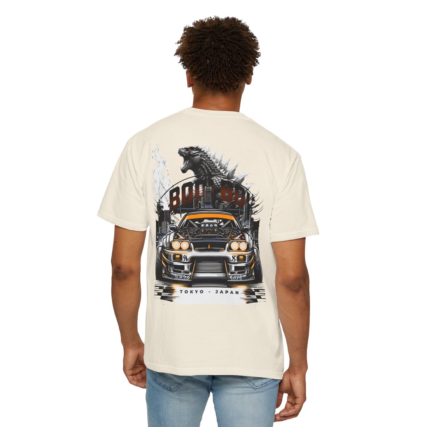 Tokyo-Inspired Unisex T-Shirt, Bodi Boi Car Design, Casual Wear, Gift for Car Lovers, Unique Graphic Tee, Streetwear Fashion, Retro Style