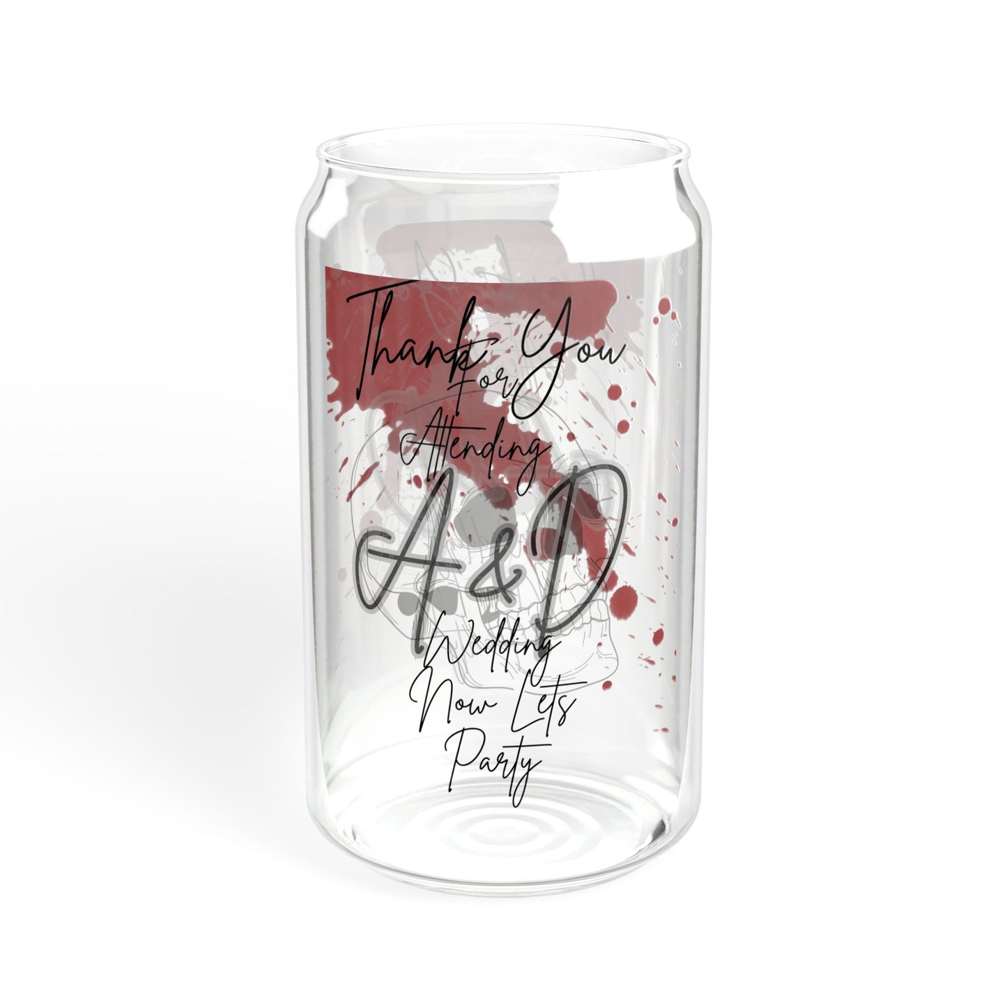 Elegant Sipper Glass, 16oz | Perfect for Parties, Gifts, Home Decor, Unique Drinkware, Thank You Favors