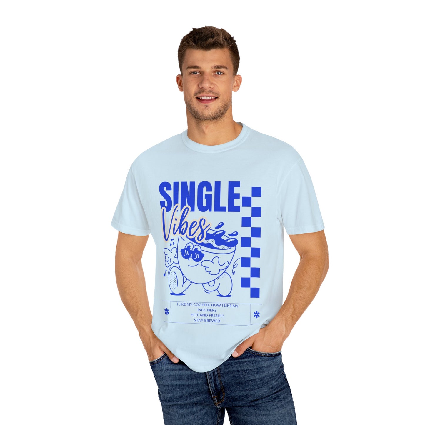 Single Vibes Unisex T-Shirt, Fun Graphic Tee for Casual Wear, Perfect for Singles Awareness Day, Birthday Gift, Summer Hangouts