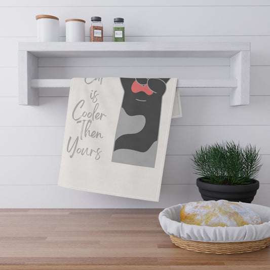 Whimsical Cat Tea Towels, Funny Kitchen Decor, Gift for Cat Lovers, Home Accessories, Pet-Themed Gifts, Kitchen Towels