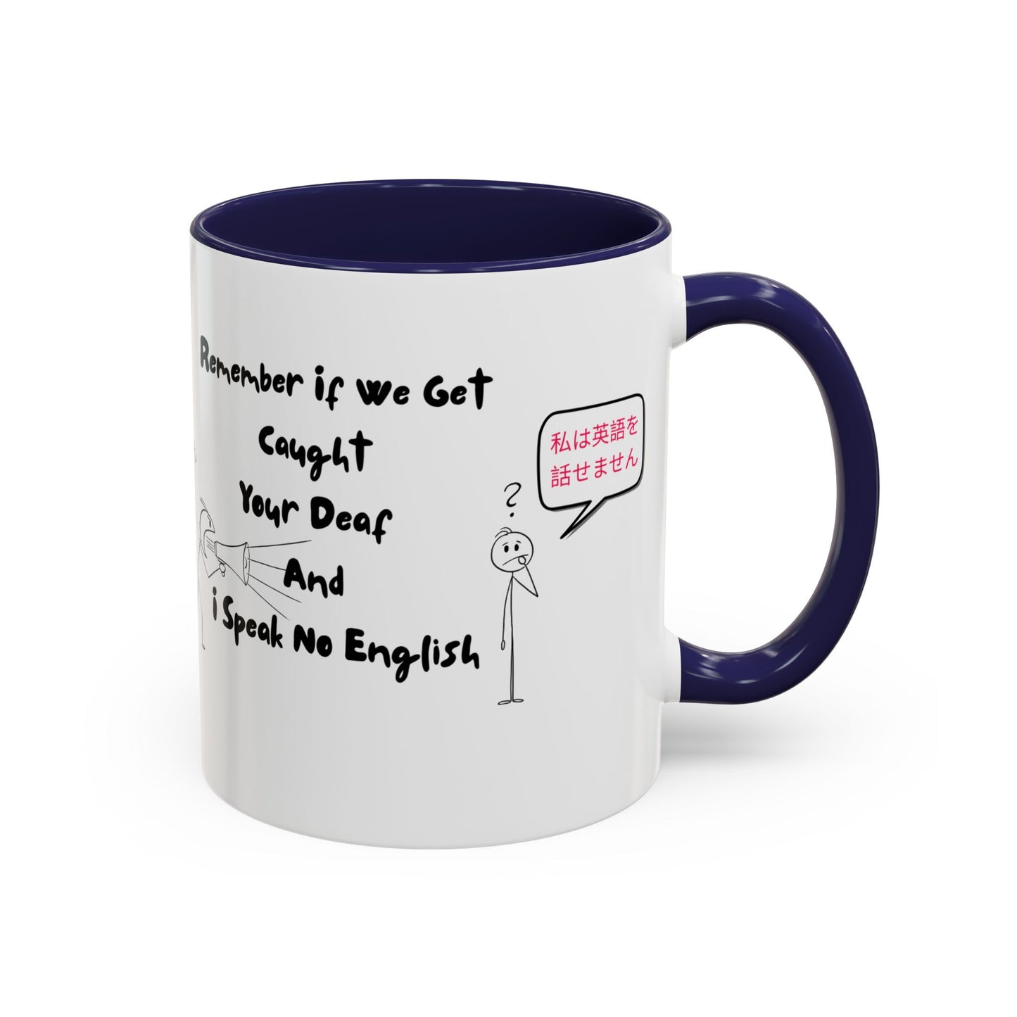 Humorous Accent Coffee Mug, Funny Gift for Language Lovers, Quirky Tea Mug, Cute Coffee Cup, Ideal for Friends, Family, or Students
