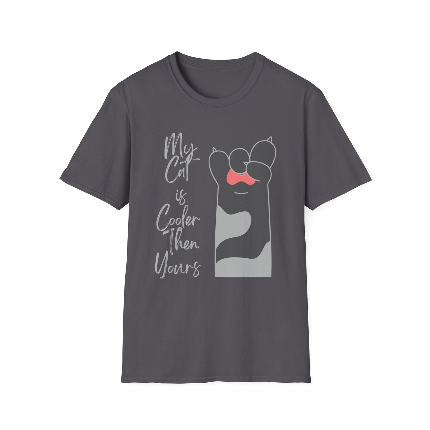 Cat Lover my cat is cooler Unisex T-Shirt: My Cat is Cooler Than Yours, Gift for Pet Lovers, Funny Cat Tee, Animal Lover Apparel, Birthday Gift