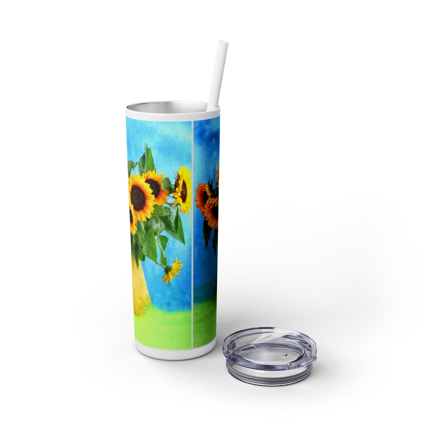 Van Gogh Sunflower Tumbler, 20oz Insulated Skinny Straw Cup, Perfect Gift for Flower Lovers, Summer Parties, Birthdays, Eco-Friendly [...]