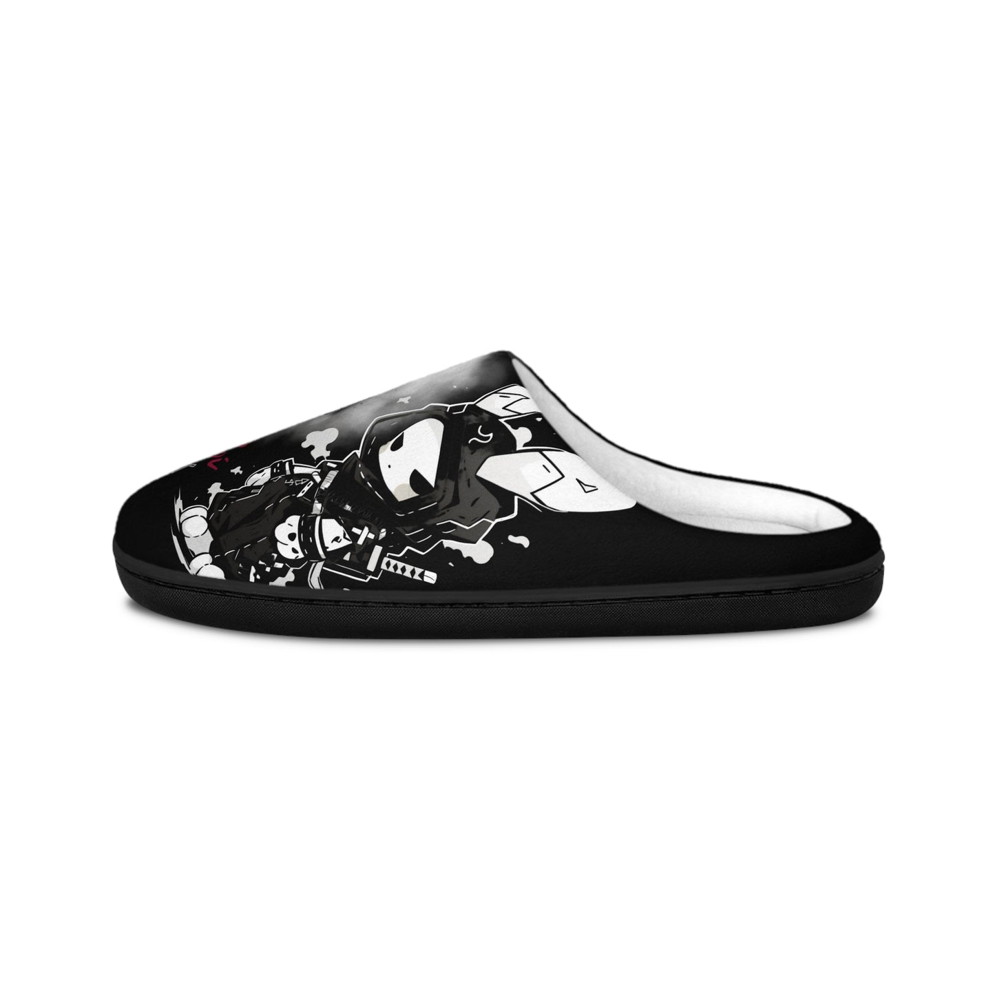 Men's Indoor Slippers Gothic Bunny with Unique Graphic Design, Cozy House Footwear, Perfect Gift for Him, Trendy Homewear, Travel Slippers, [...]