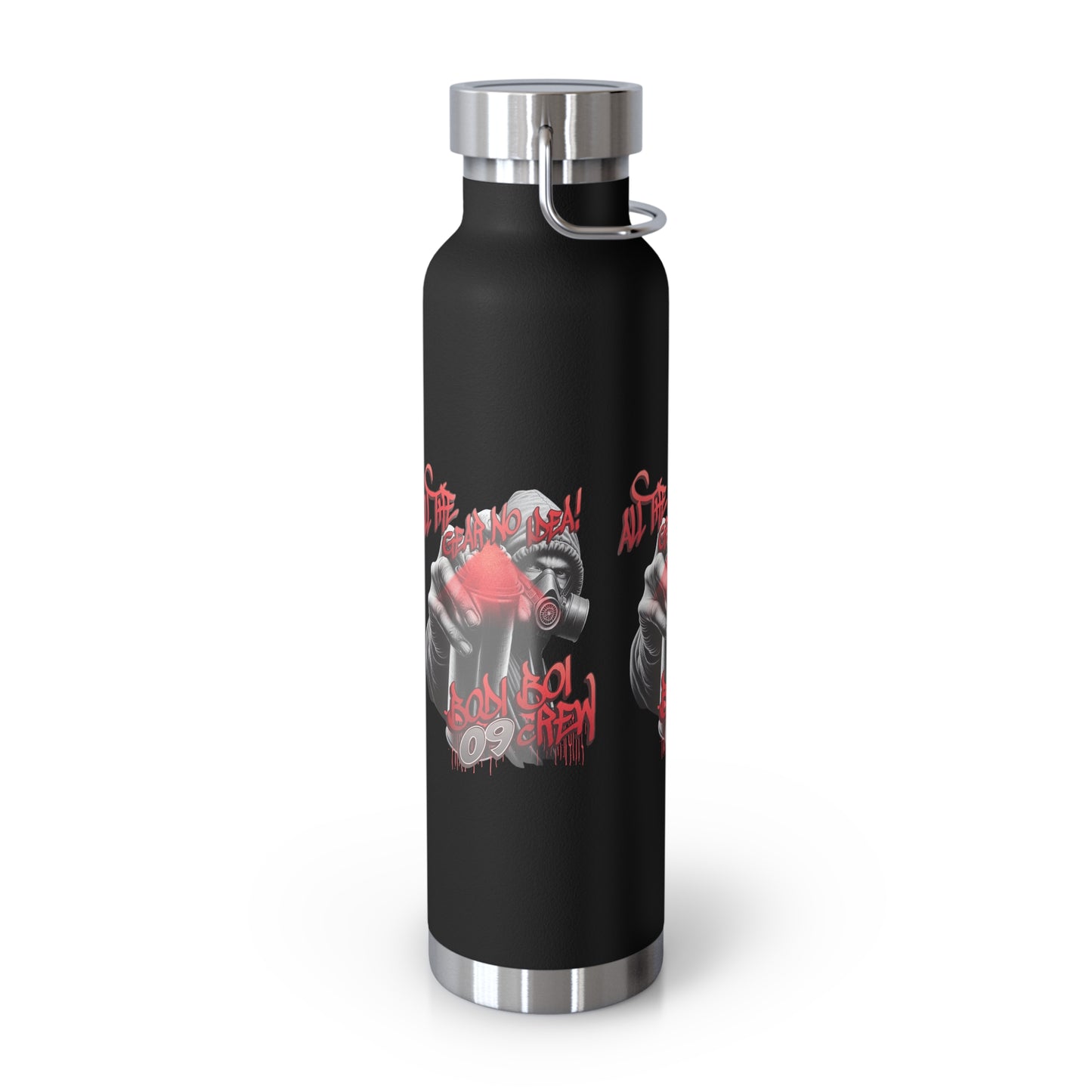 Stylish Insulated Water Bottle with Motivational Design, 22oz, Fitness Hydration, Gym Gear, Eco-Friendly Gift, Inspirational Water Bottle