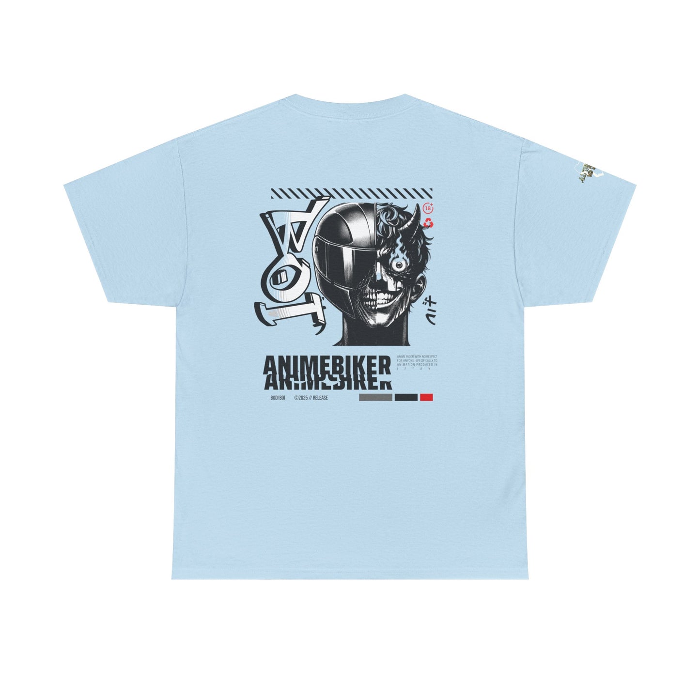 Anime-Inspired Unisex Heavy Cotton Tee | Casual Streetwear | Gift for Gamers, Anime Lovers, Unique Graphic Tee, Everyday Fashion