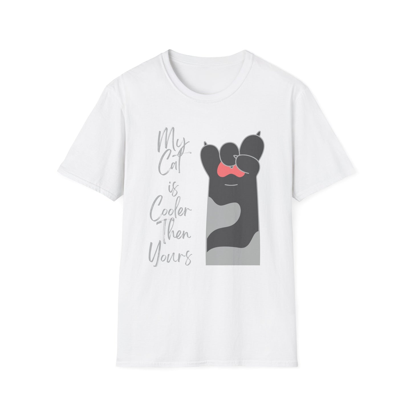 Cat Lover my cat is cooler Unisex T-Shirt: My Cat is Cooler Than Yours, Gift for Pet Lovers, Funny Cat Tee, Animal Lover Apparel, Birthday Gift