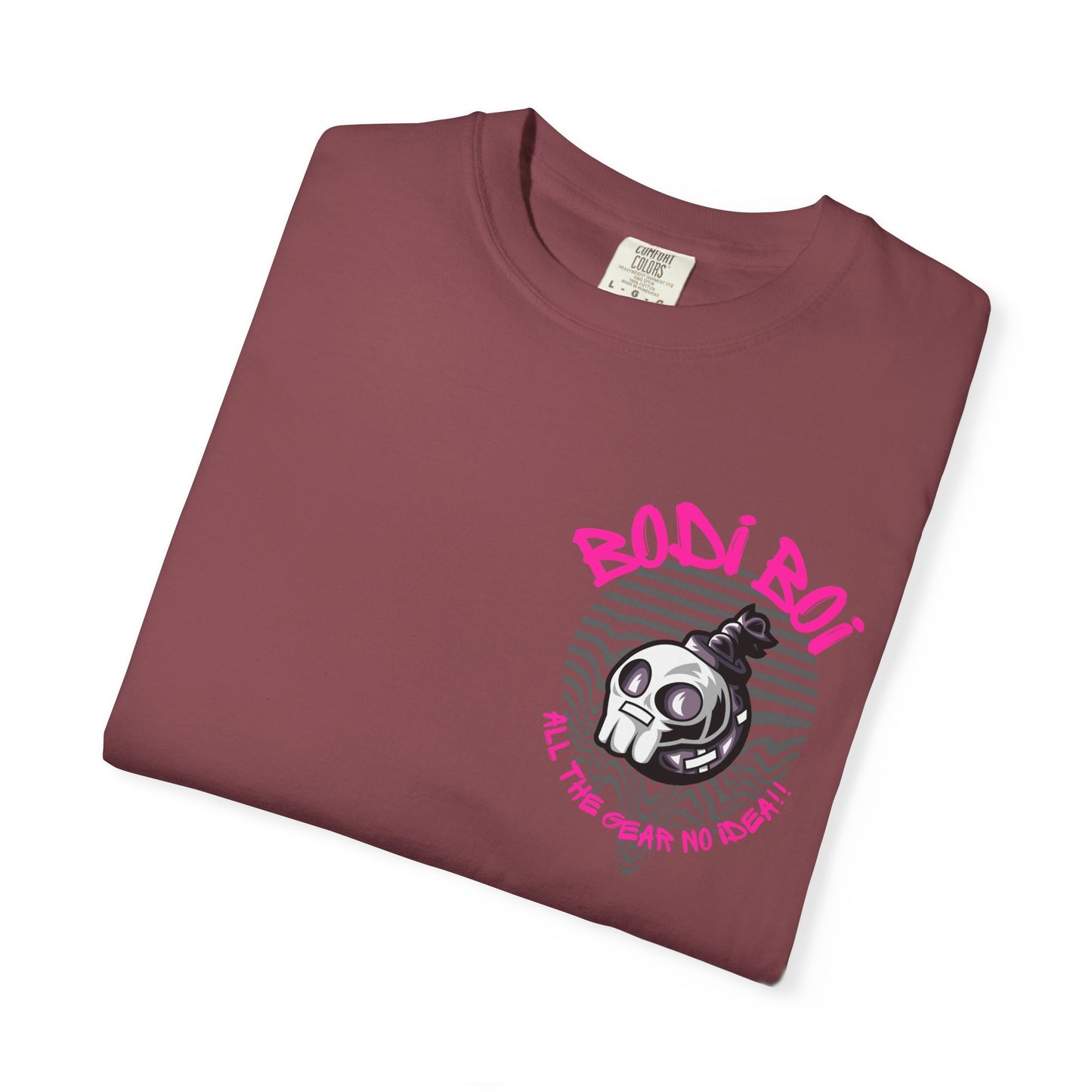 Bodi Boi Skull Graphic Unisex T-Shirt | Edgy Streetwear, Gothic Tee, Gift for Him, Halloween Apparel, Casual Wear