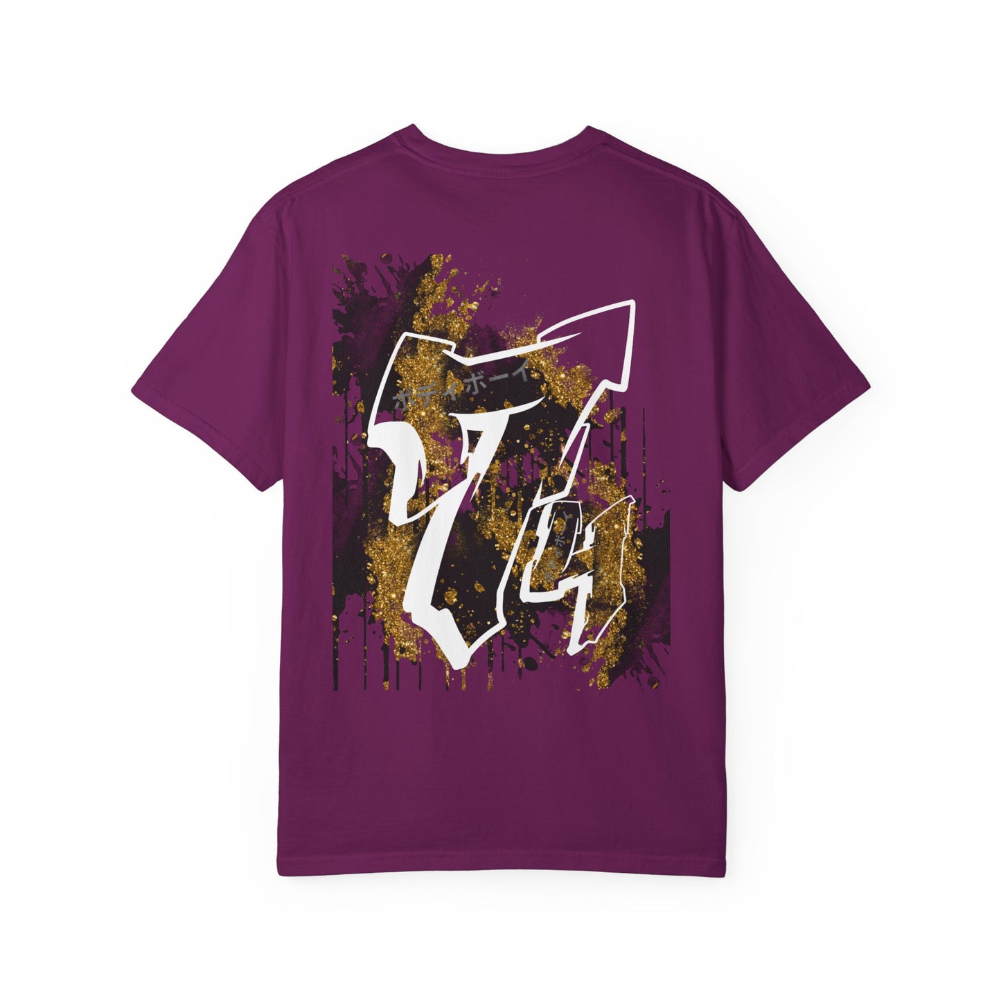 Stylish Skull & Splatter Unisex T-Shirt, Casual Tee, Vintage Graphic Shirt, Skater Fashion, Streetwear Top