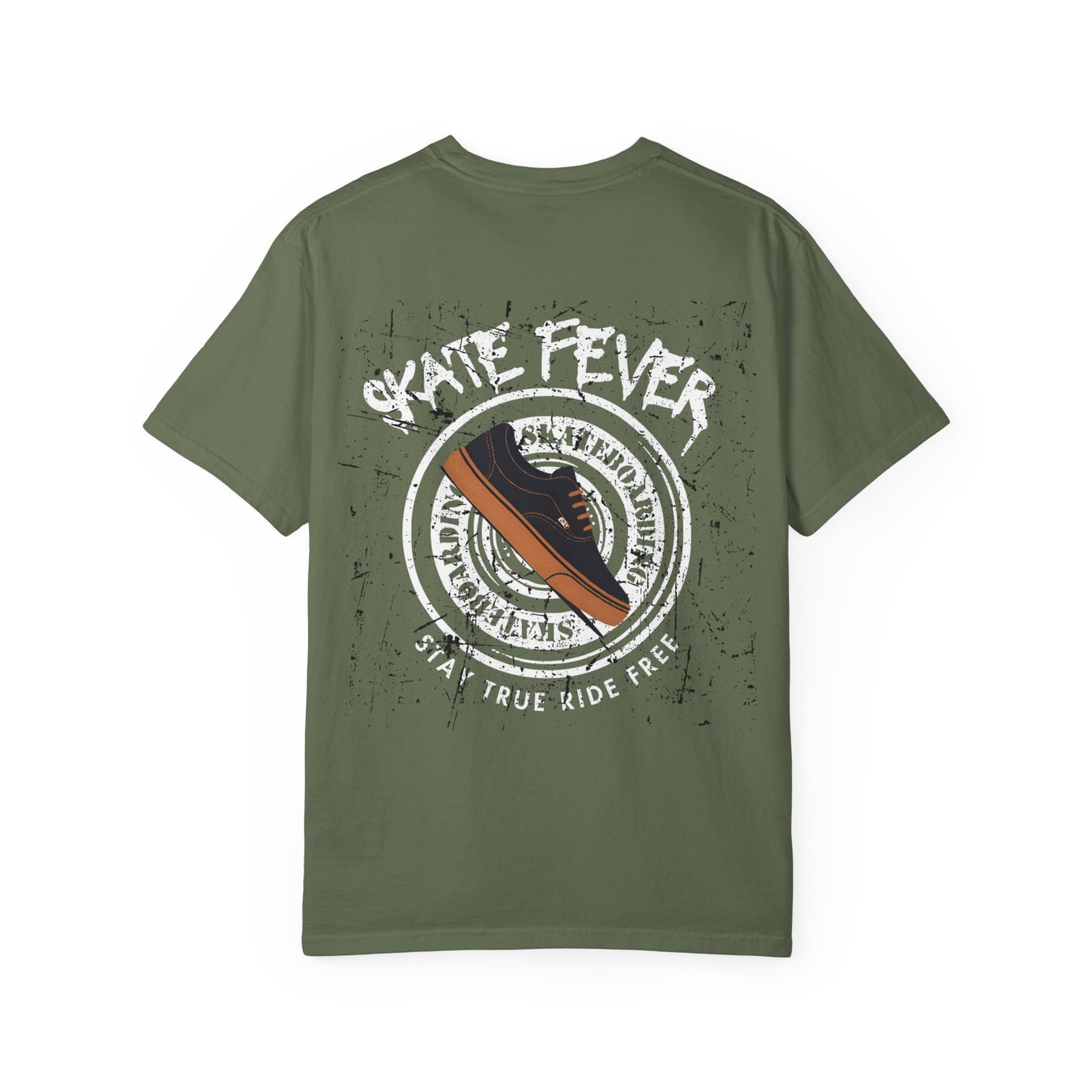 Skate Fever Unisex T-shirt - Retro Skateboarding Tee, Gift for Skaters, Streetwear, Casual Style, Birthday, Chill Vibes