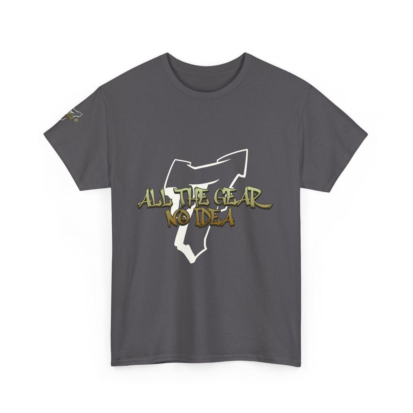 Anime-Inspired Unisex Heavy Cotton Tee | Casual Streetwear | Gift for Gamers, Anime Lovers, Unique Graphic Tee, Everyday Fashion