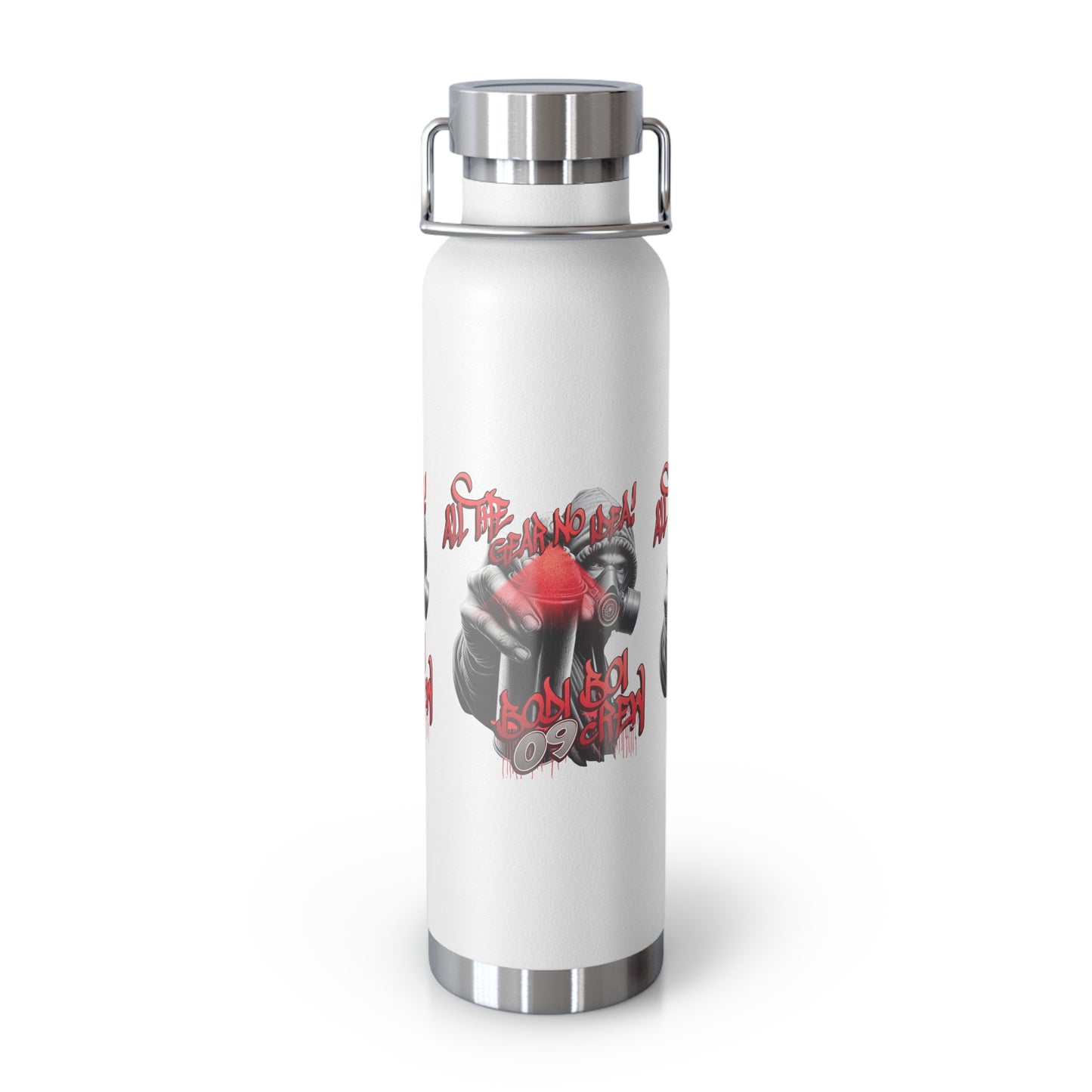 Stylish Insulated Water Bottle with Motivational Design, 22oz, Fitness Hydration, Gym Gear, Eco-Friendly Gift, Inspirational Water Bottle