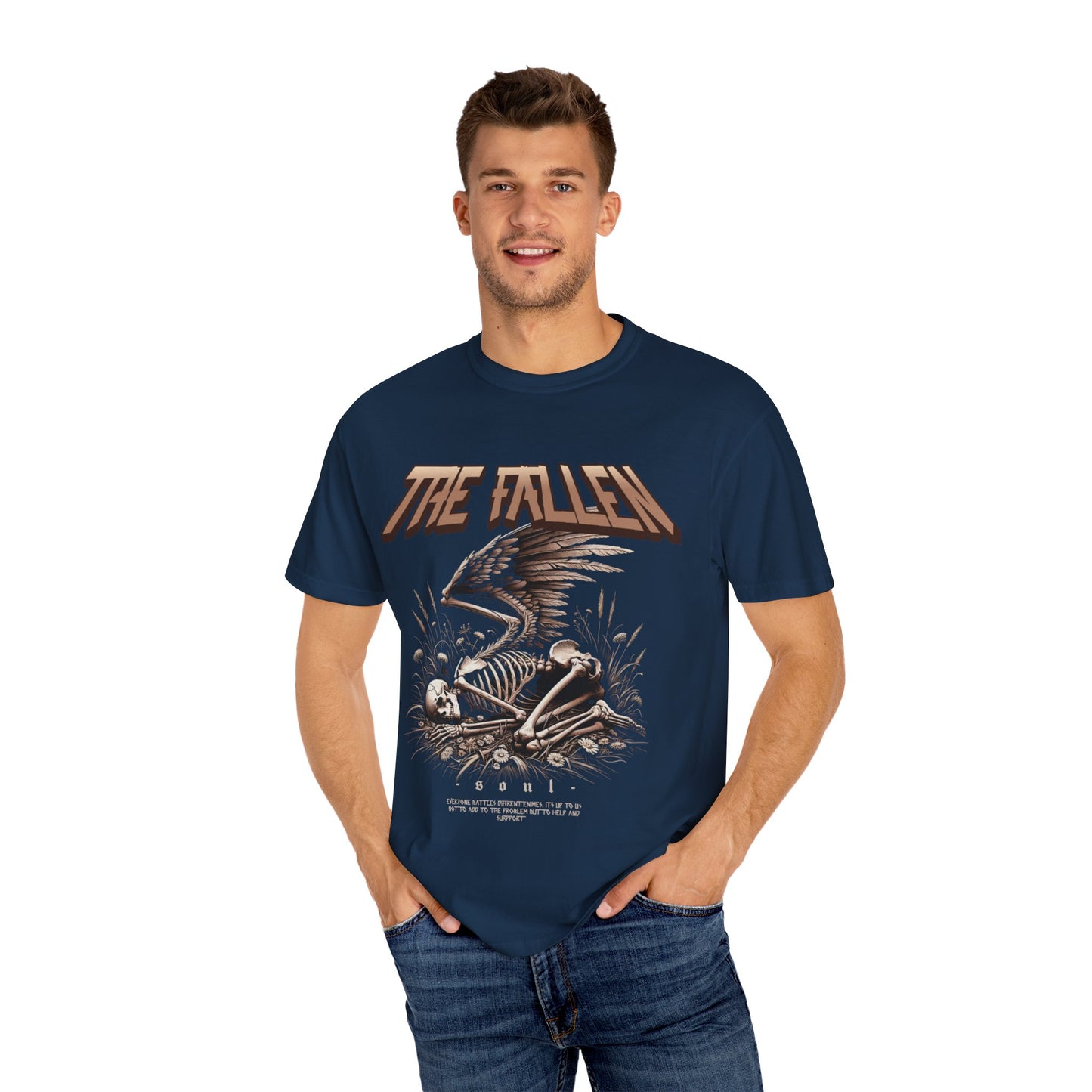 Fallen Eagle Graphic T-Shirt | Unisex, Casual Wear, Street Style, Music Festival, Gift for Him/Her