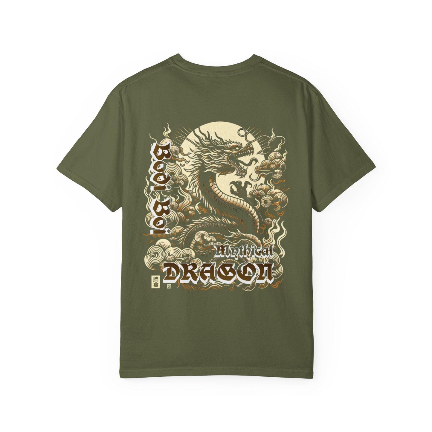 Mythical Dragon T-shirt with 'Bod Boi' Design, Cool Graphic Tee, Unisex T-shirt, Casual Wear, Unique Gift for Friends, Streetwear Style