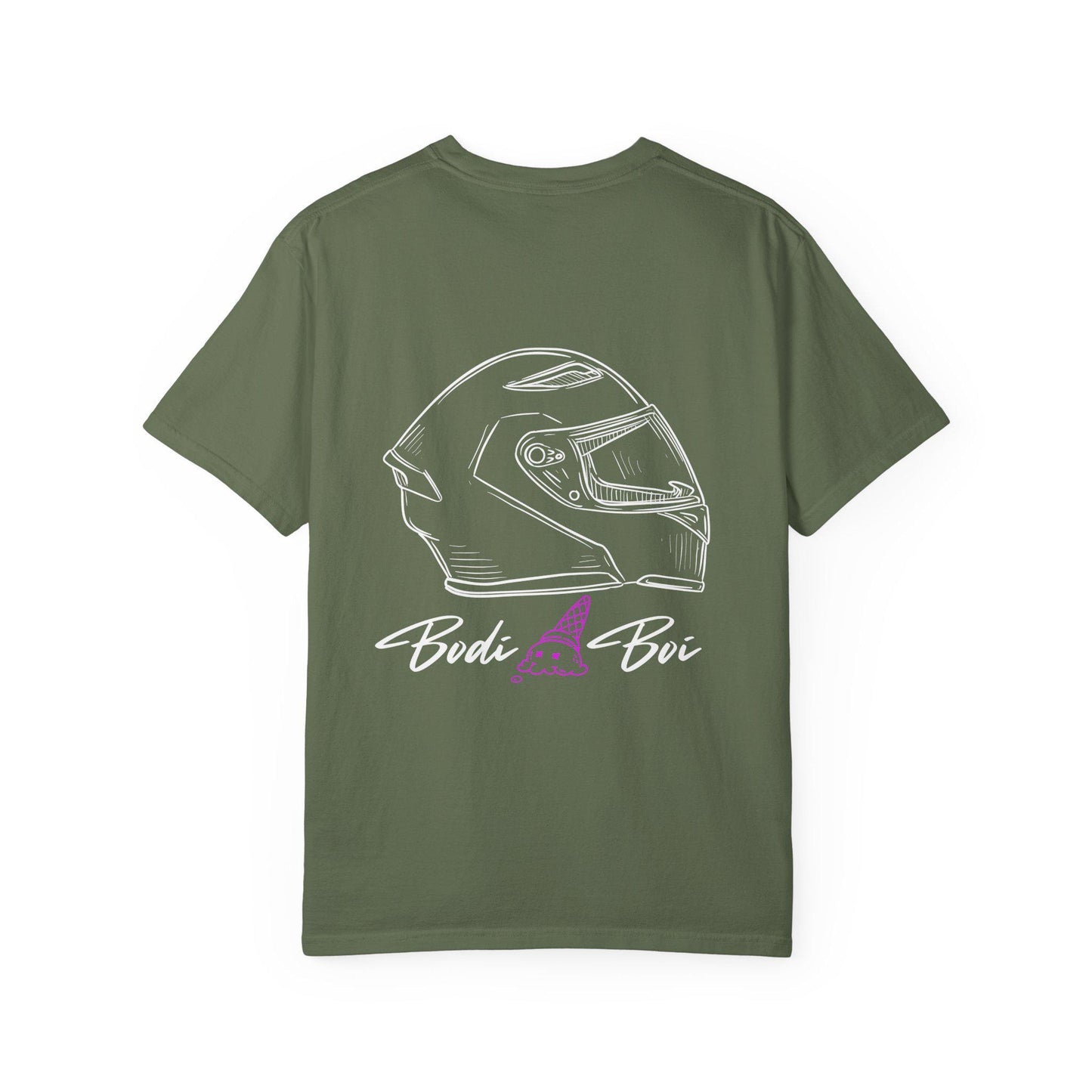 Unisex Garment-Dyed T-Shirt with Bodi Boi Design | Casual Wear, Gift for Motorcyclists, Unique Graphic Tee, Birthday Present, [...]