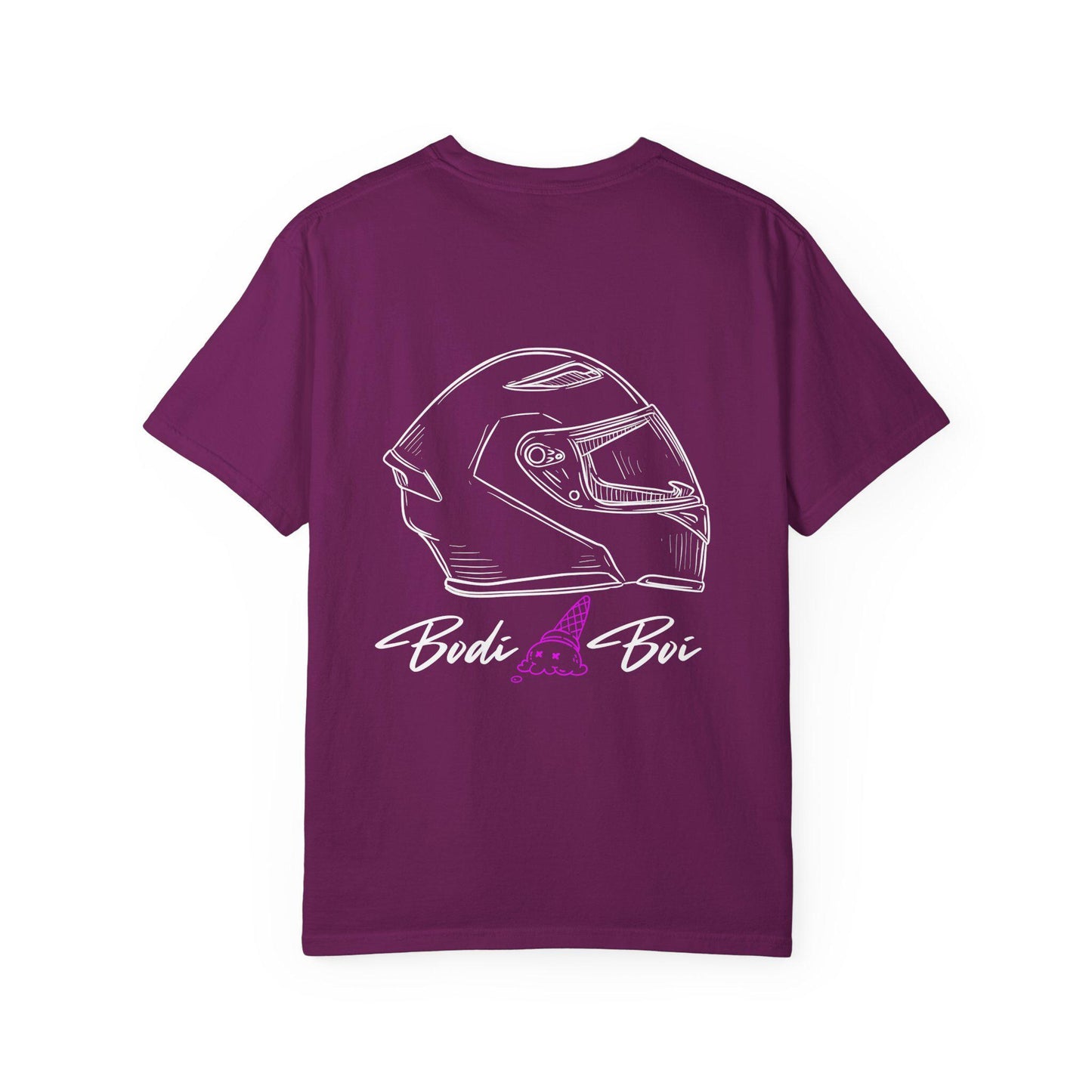 Unisex Garment-Dyed T-Shirt with Bodi Boi Design | Casual Wear, Gift for Motorcyclists, Unique Graphic Tee, Birthday Present, [...]