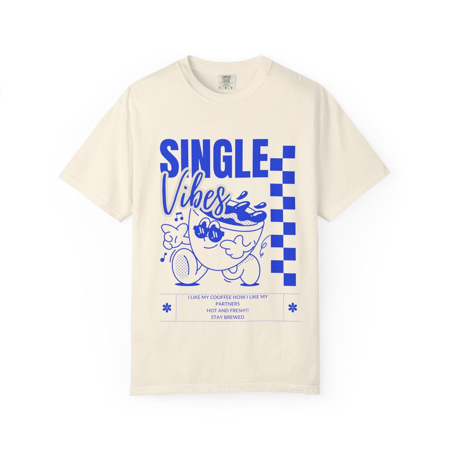 Single Vibes Unisex T-Shirt, Fun Graphic Tee for Casual Wear, Perfect for Singles Awareness Day, Birthday Gift, Summer Hangouts