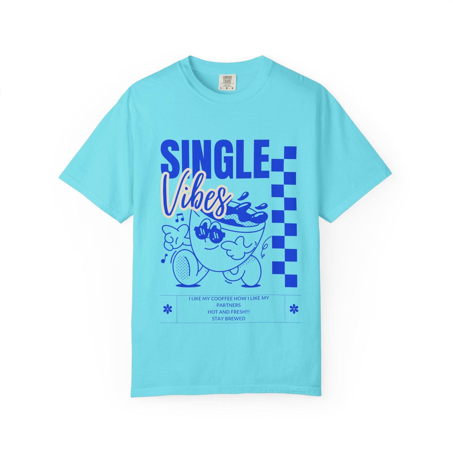 Single Vibes Unisex T-Shirt, Fun Graphic Tee for Casual Wear, Perfect for Singles Awareness Day, Birthday Gift, Summer Hangouts