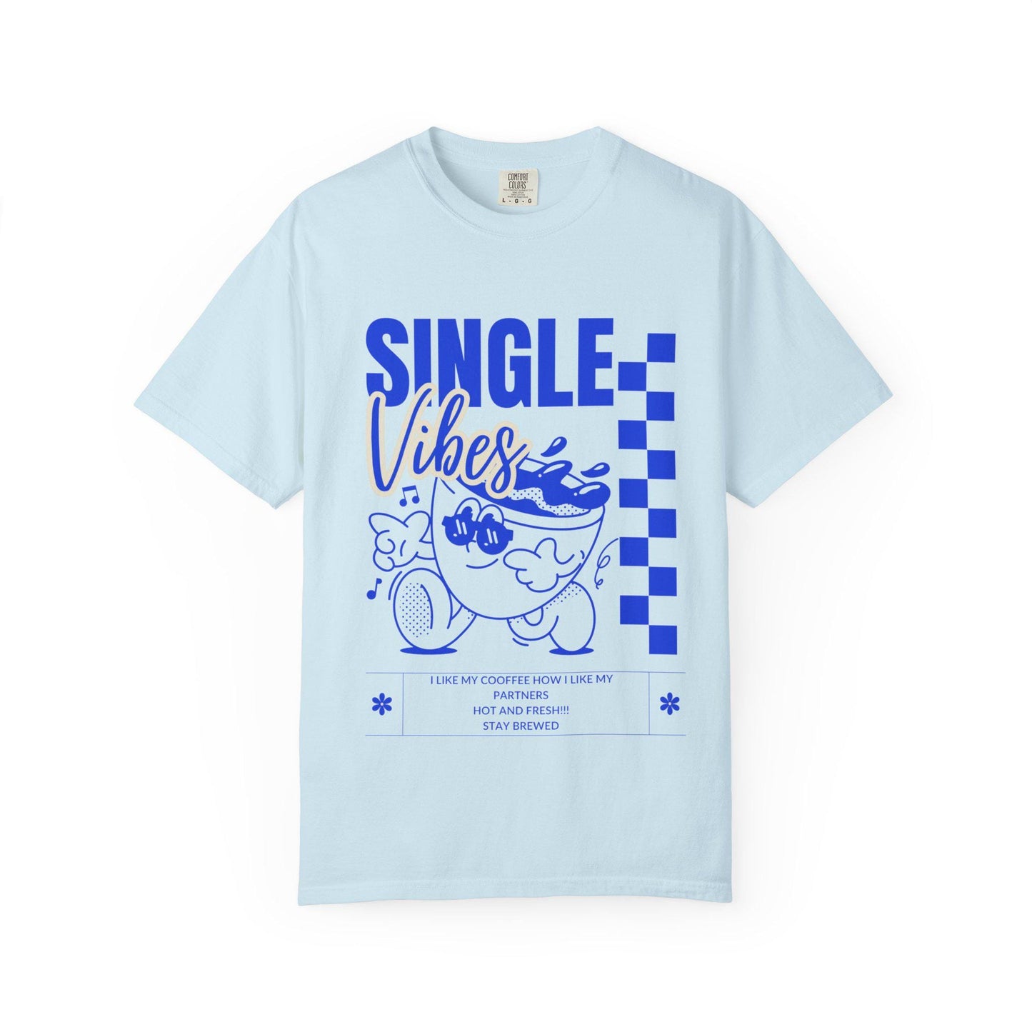 Single Vibes Unisex T-Shirt, Fun Graphic Tee for Casual Wear, Perfect for Singles Awareness Day, Birthday Gift, Summer Hangouts