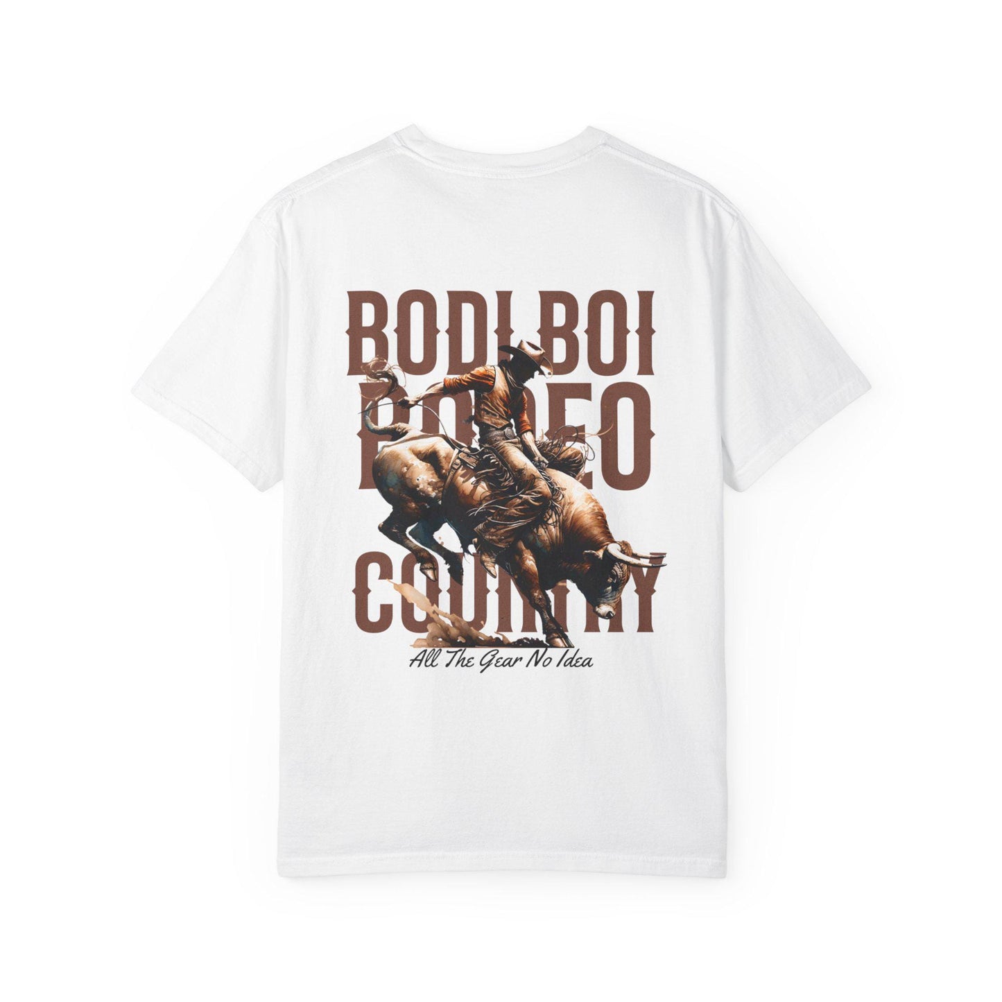 Unisex Cowboy Rodeo T-Shirt, BODI BOI Country Tee, Western Apparel, Country Music Gift, Rodeo Fan Shirt