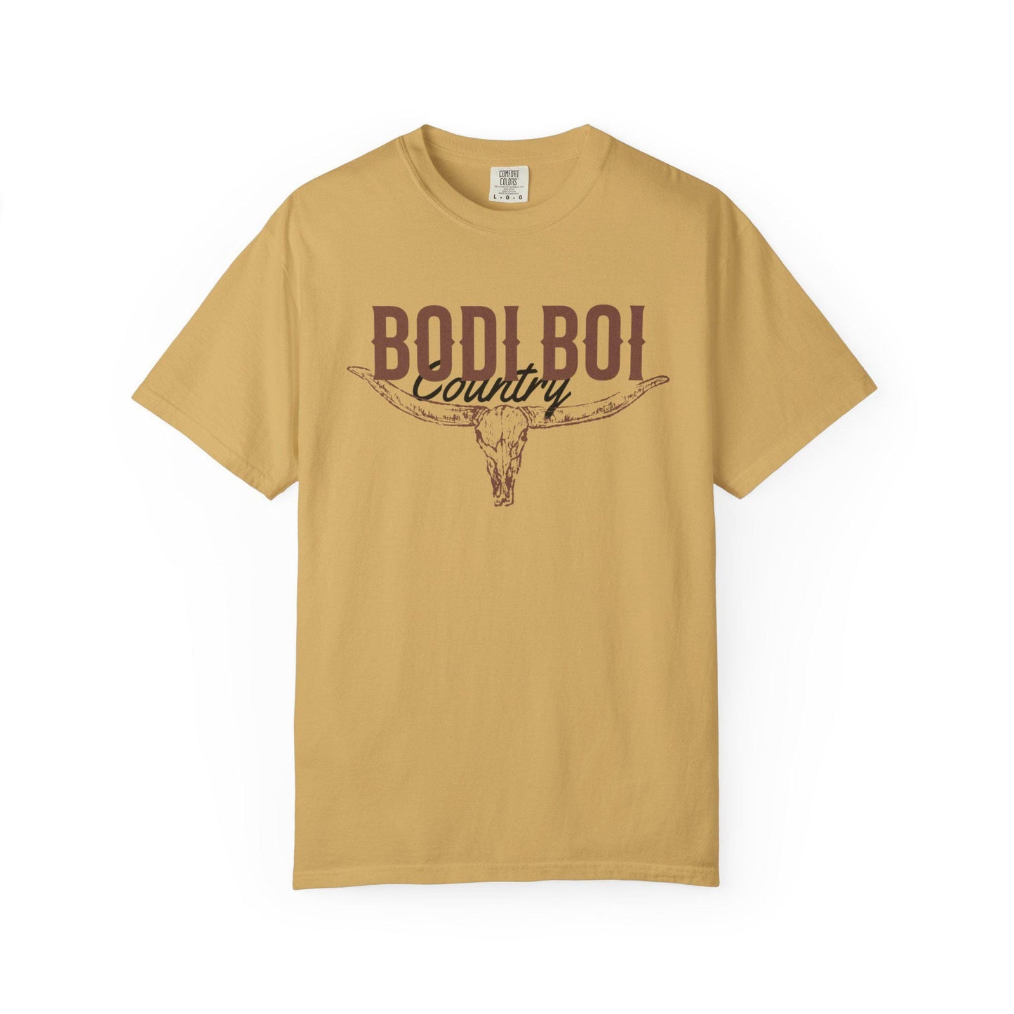 Unisex Cowboy Rodeo T-Shirt, BODI BOI Country Tee, Western Apparel, Country Music Gift, Rodeo Fan Shirt