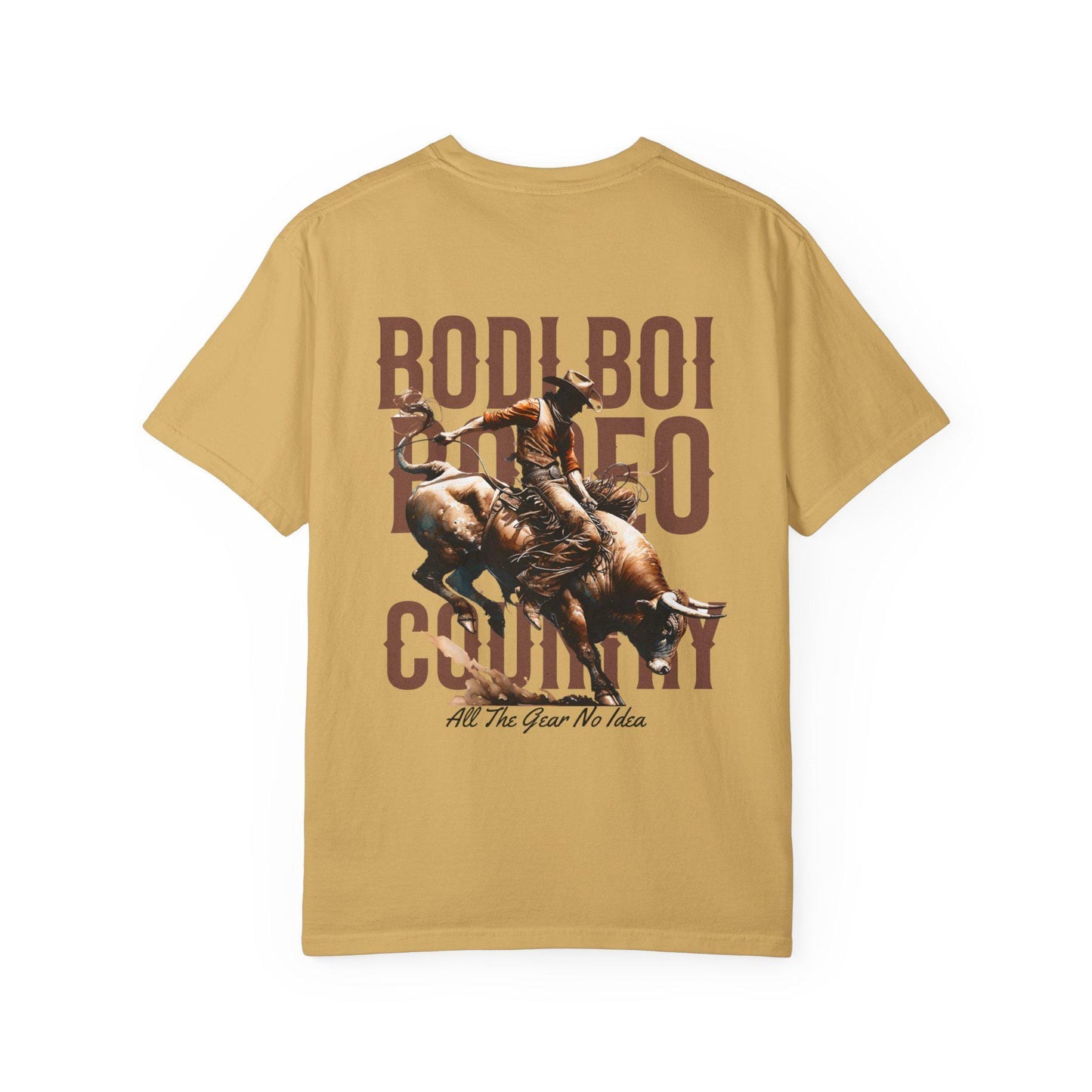 Unisex Cowboy Rodeo T-Shirt, BODI BOI Country Tee, Western Apparel, Country Music Gift, Rodeo Fan Shirt