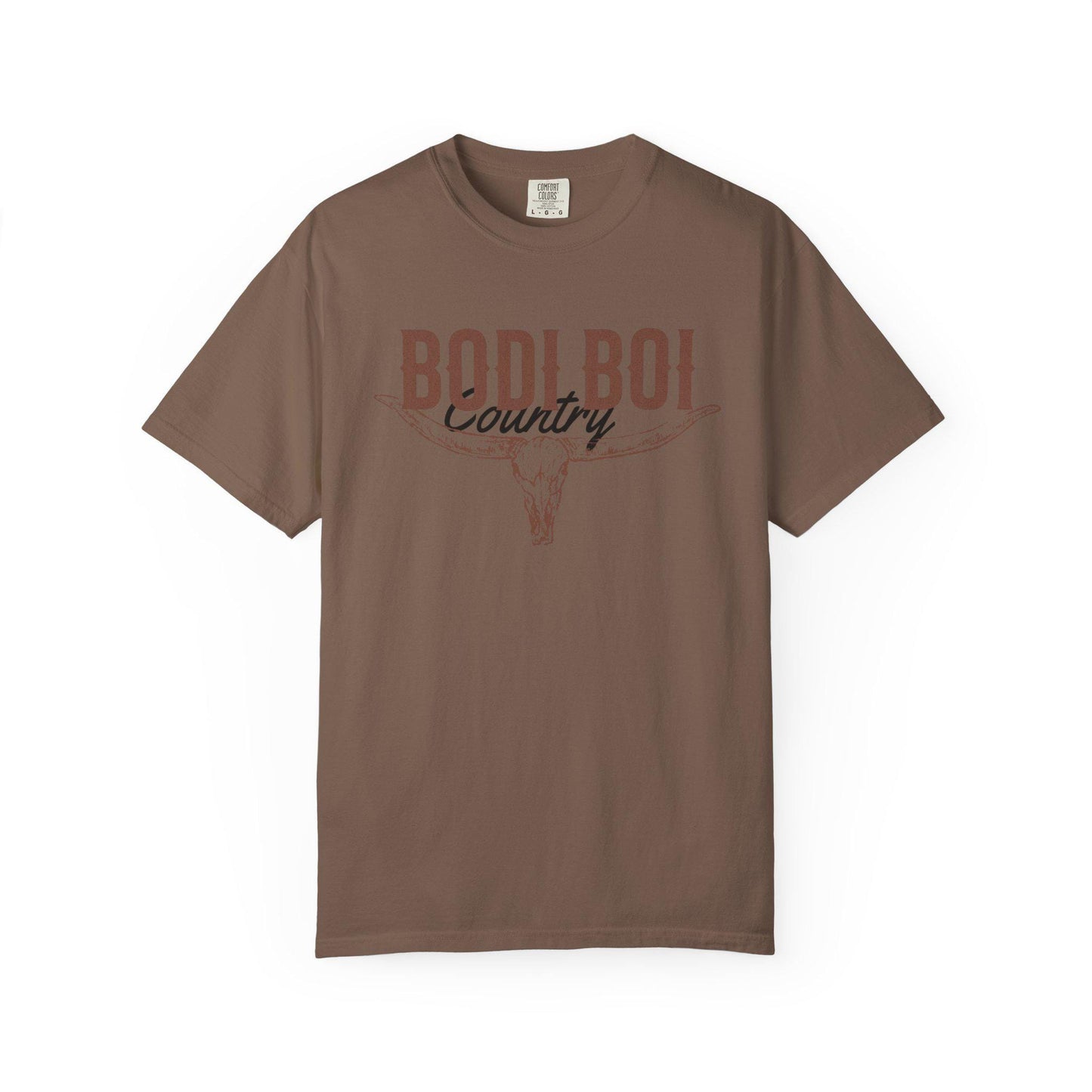 Unisex Cowboy Rodeo T-Shirt, BODI BOI Country Tee, Western Apparel, Country Music Gift, Rodeo Fan Shirt