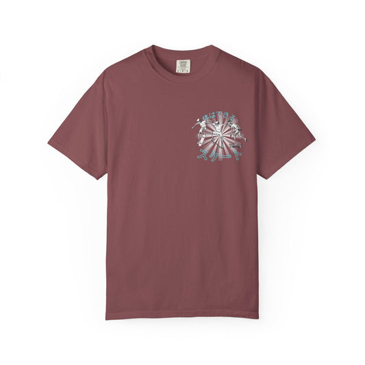 Japanese Skateboarding Design T-Shirt, Unisex Graphic Tee, Casual Streetwear, Gift for Skaters, Trendy Graphic T-Shirt, Funny Skate Shirt