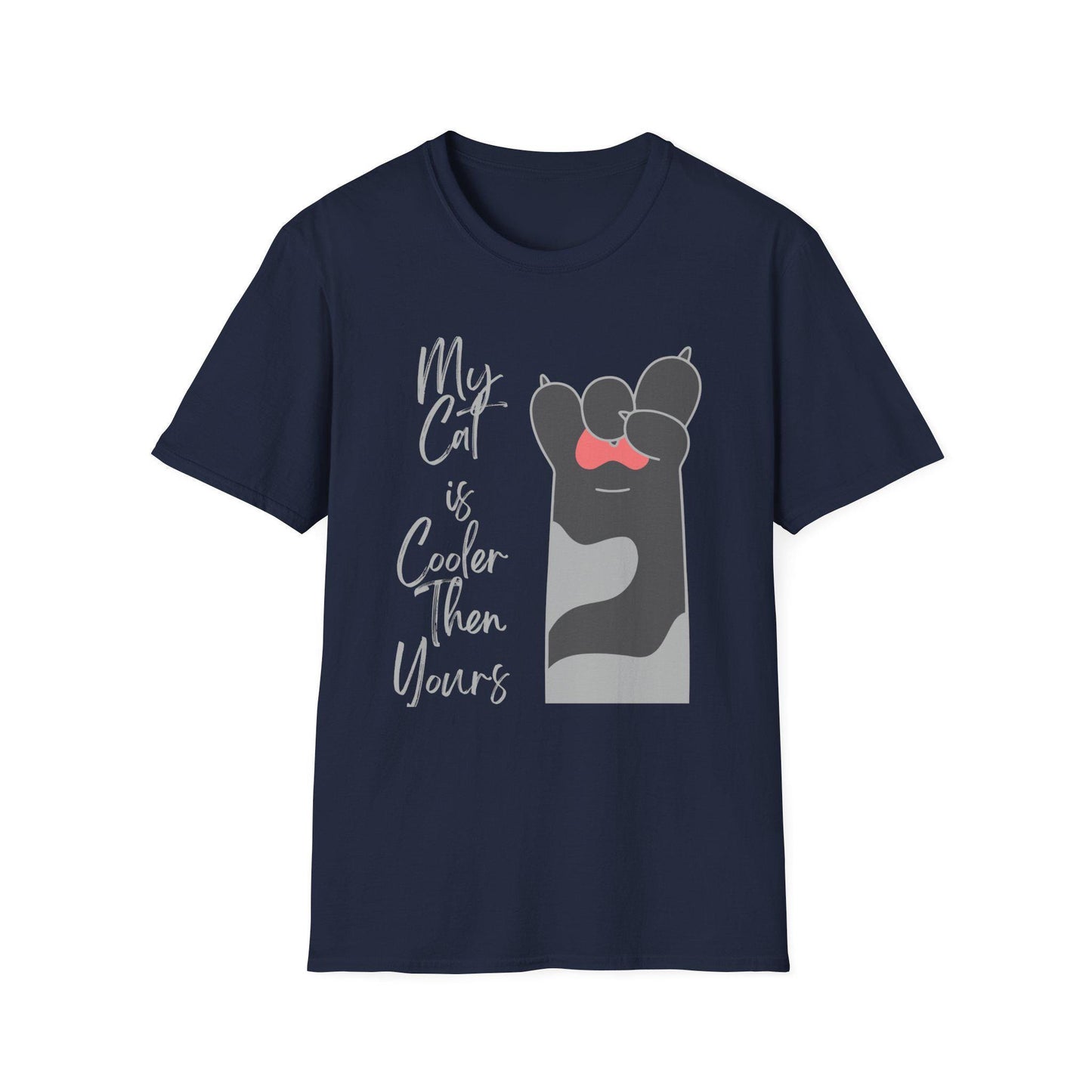Cat Lover my cat is cooler Unisex T-Shirt: My Cat is Cooler Than Yours
