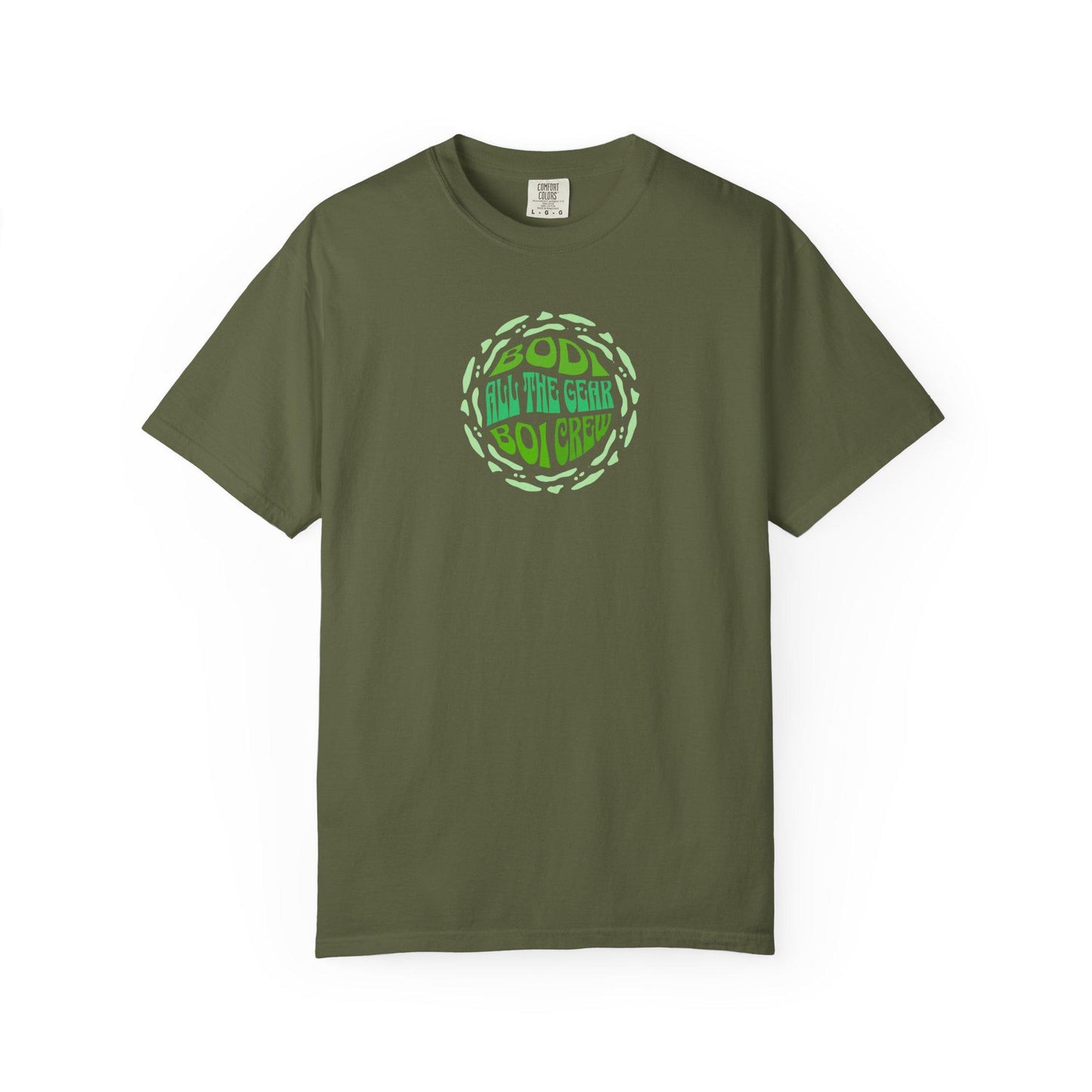 Eco-Friendly Unisex Tee: Bodi Crew Design | Casual Wear, Gift for Friends, Streetwear, Nature Lovers, Party Attire