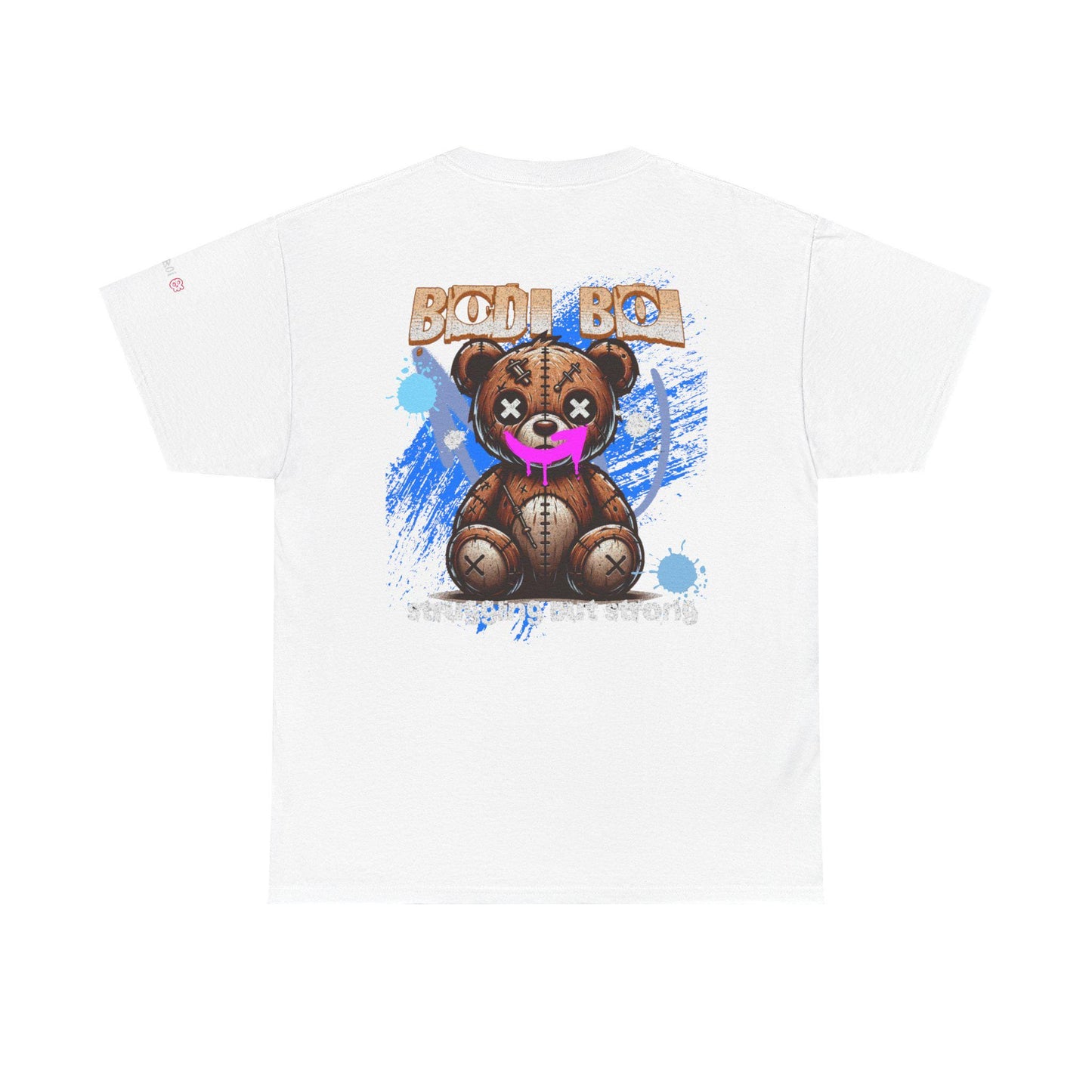 Unisex Heavy Cotton Tee with Playful Bear Design, Cute Graphic Tee for Everyday Wear, Fun Gift for Birthdays, Casual Fashion [...]