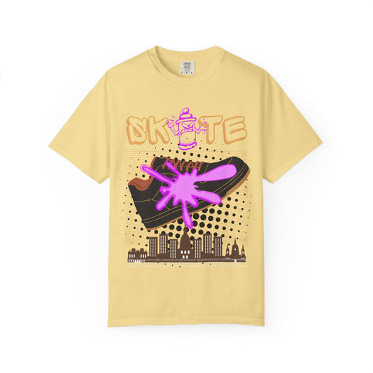 Unisex Skate-Inspired T-Shirt, Streetwear Tee, Graphic Apparel, Casual Wear, Gift for Skaters, Urban Style Shirt